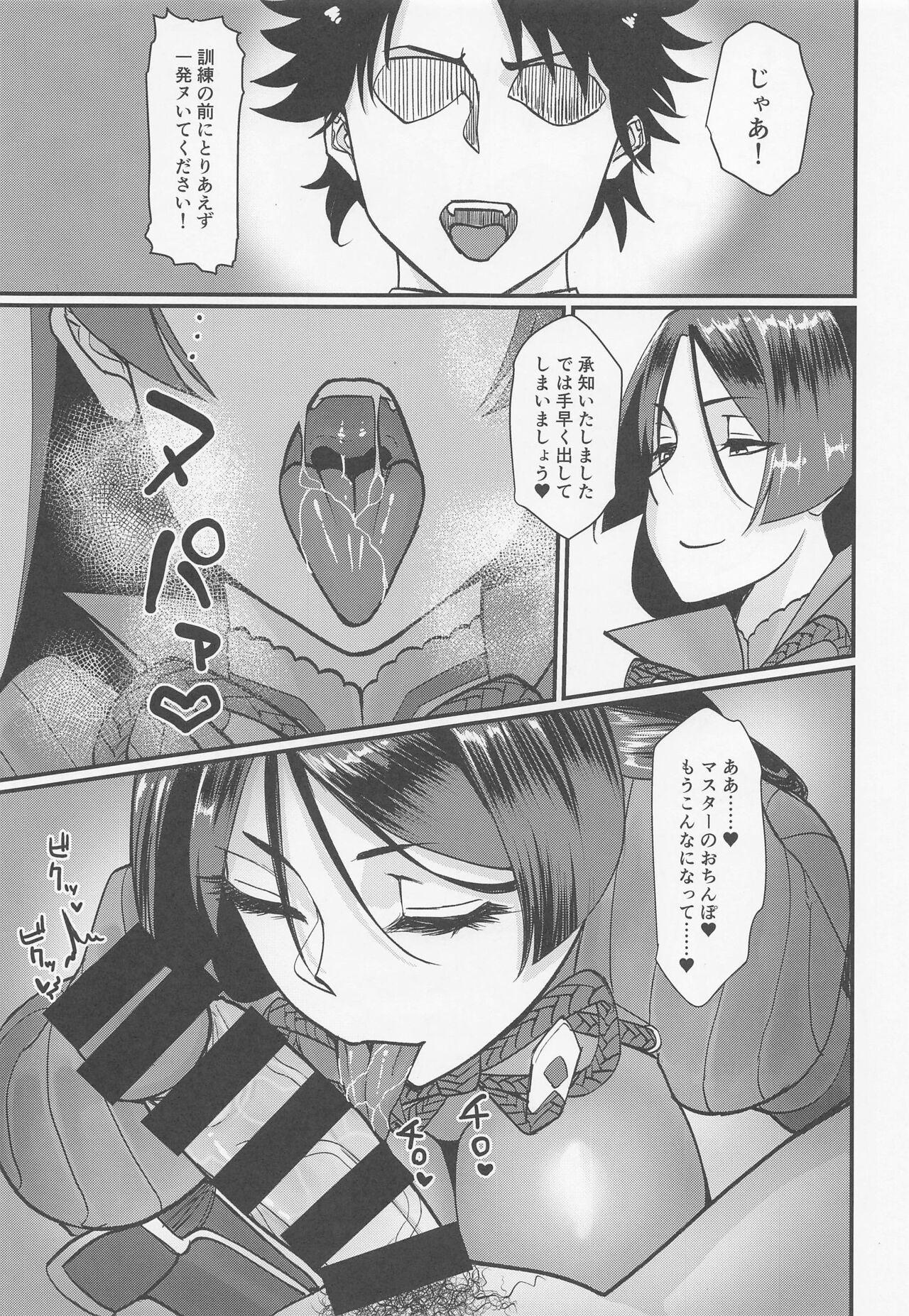 Dirty Minamoto no Raikon ni Kasanete Reiju o Tsukatte Mita Kekka - Fate grand order Gay Bang - Page 6