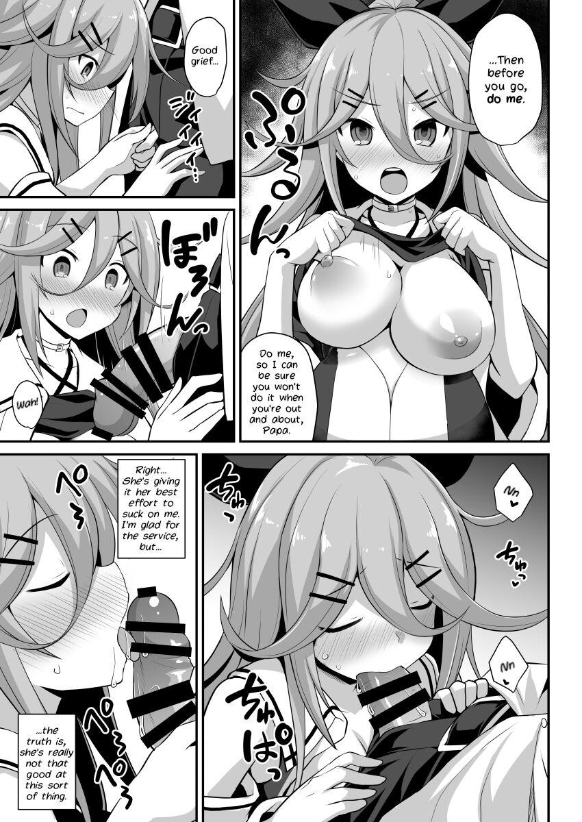 Small Boobs Yamakaze-chan wa Ai ga Omoi!! | Yamakaze's love is HEAVY!! - Kantai collection Masturbation - Page 7