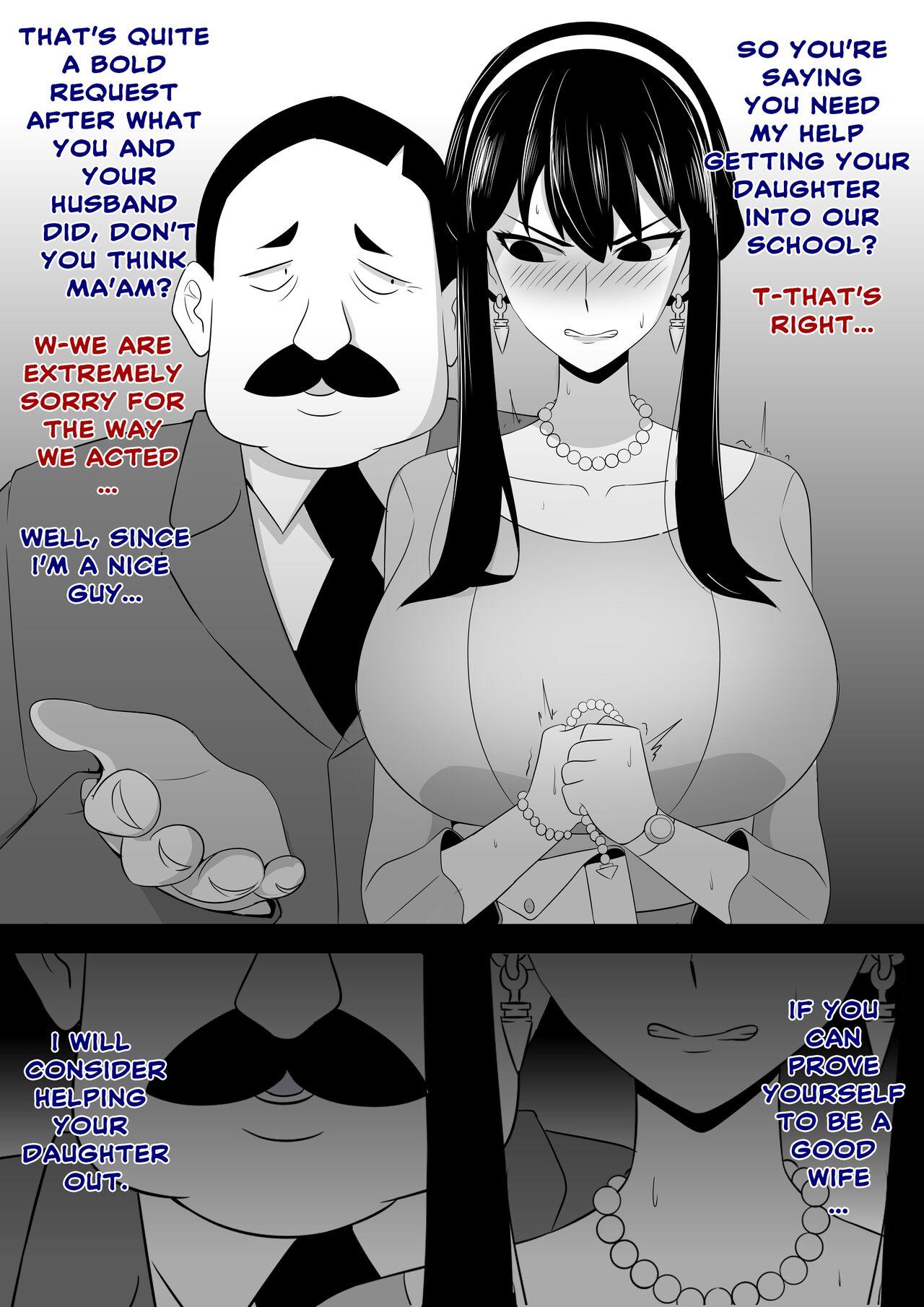 Women Sucking Dick [Yamino Kuroko] Yor-san x Swan-sensei (Spy X Family) [English] - Spy x family Massage - Page 1