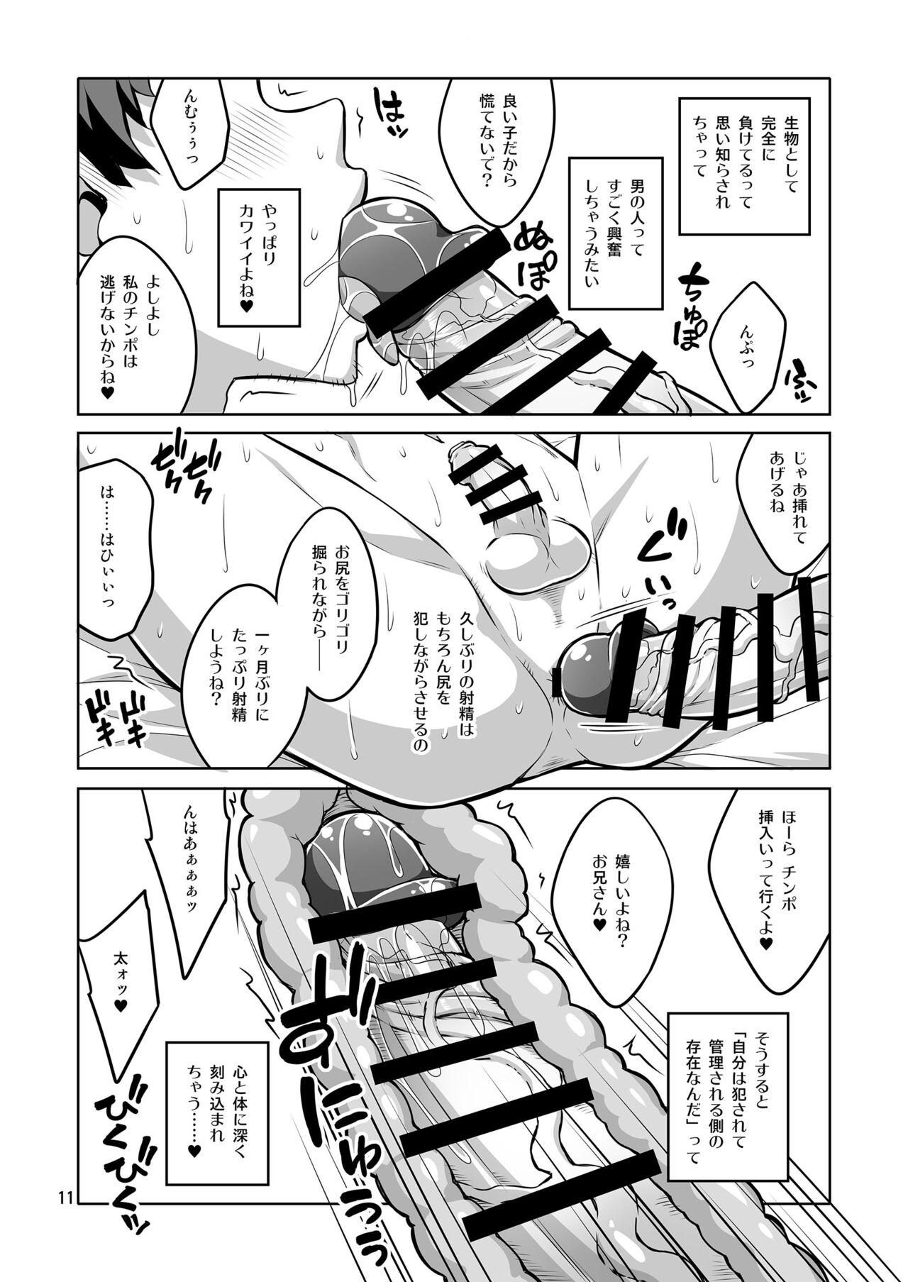 Leggings Futanari J○ Deriheru Jou Ga Shasei Kanri To Gyaku Anaru De Choukyou Shichaimasu - Original Fisting - Page 10