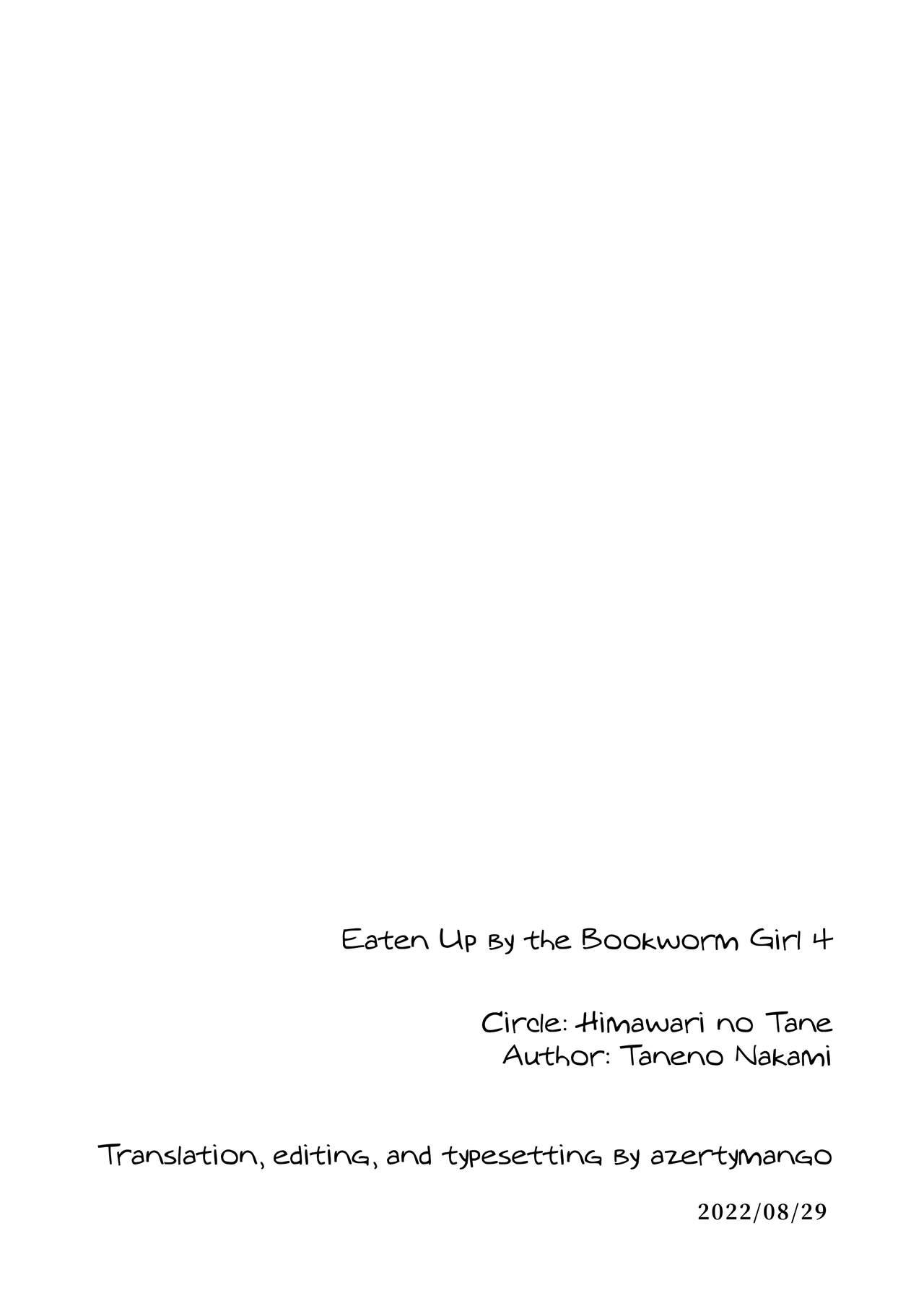 Buceta Bungaku Joshi ni Taberareru 4 | Eaten Up by the Bookworm Girl 4 - Original Casal - Page 98