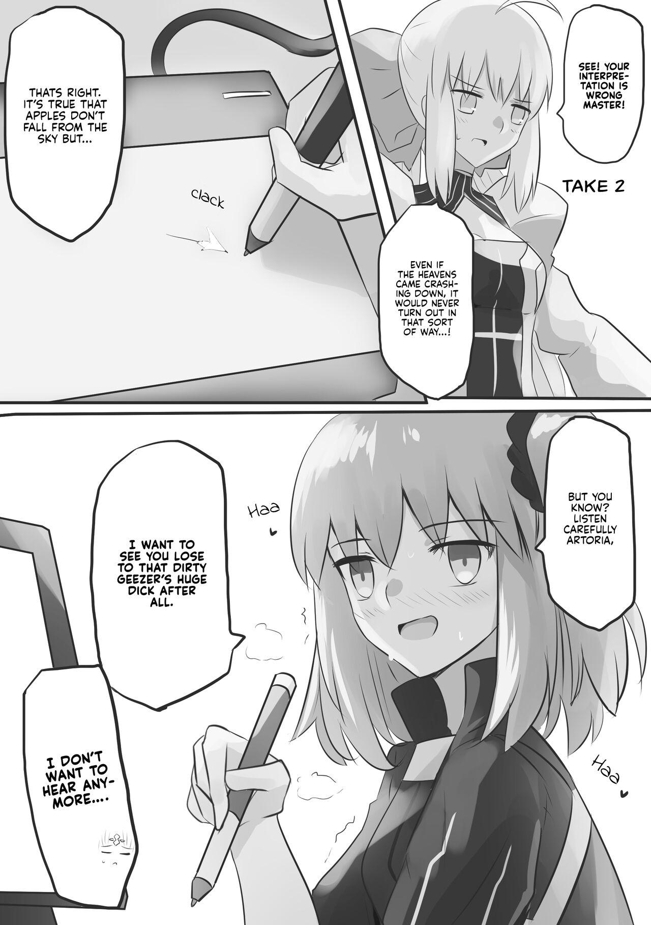 Old Man Mura x Caster 1 - Fate grand order Step Sister - Page 8