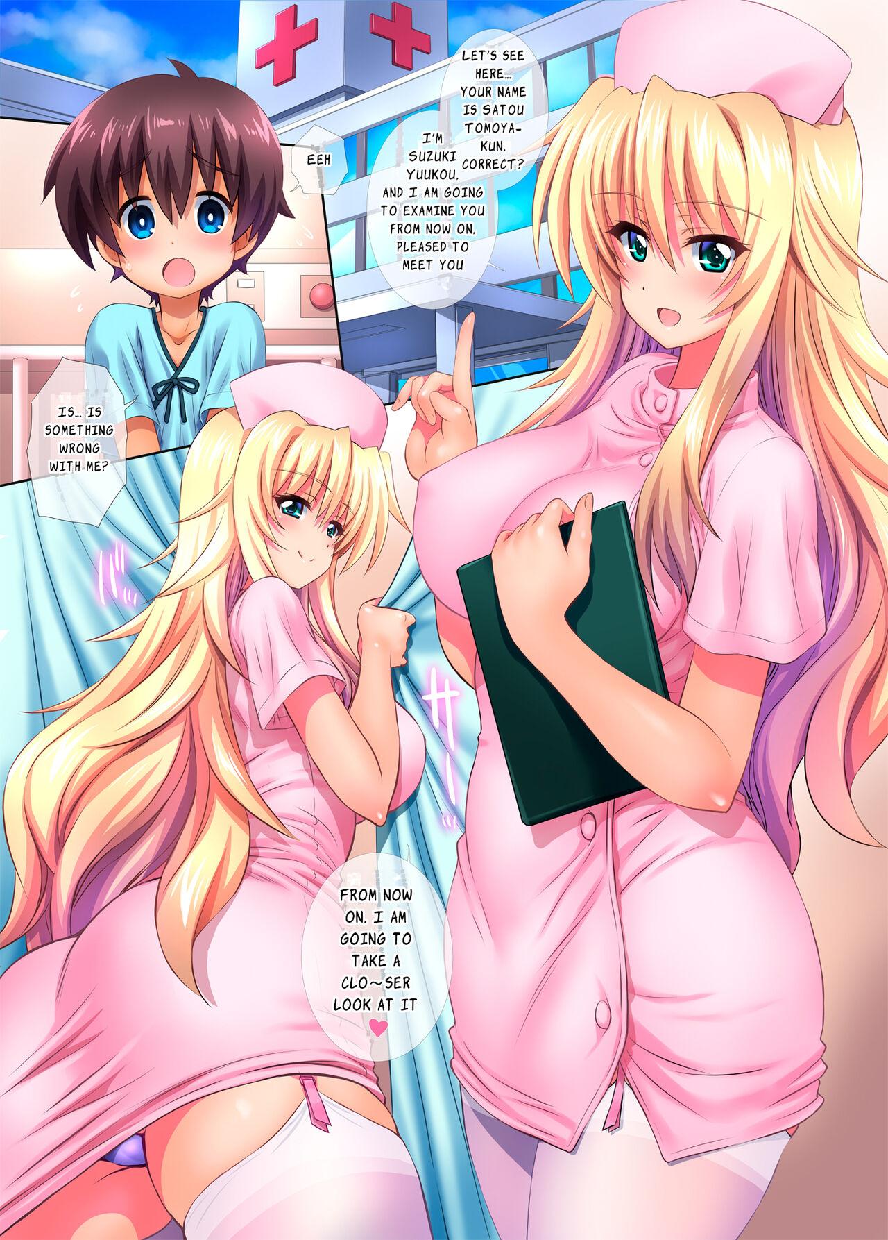 Dirty Talk Byouin ni Ittara Ecchi na Nurse no Onee-san ni Kensa sarechatta Hanashi - Original Gay College - Page 4