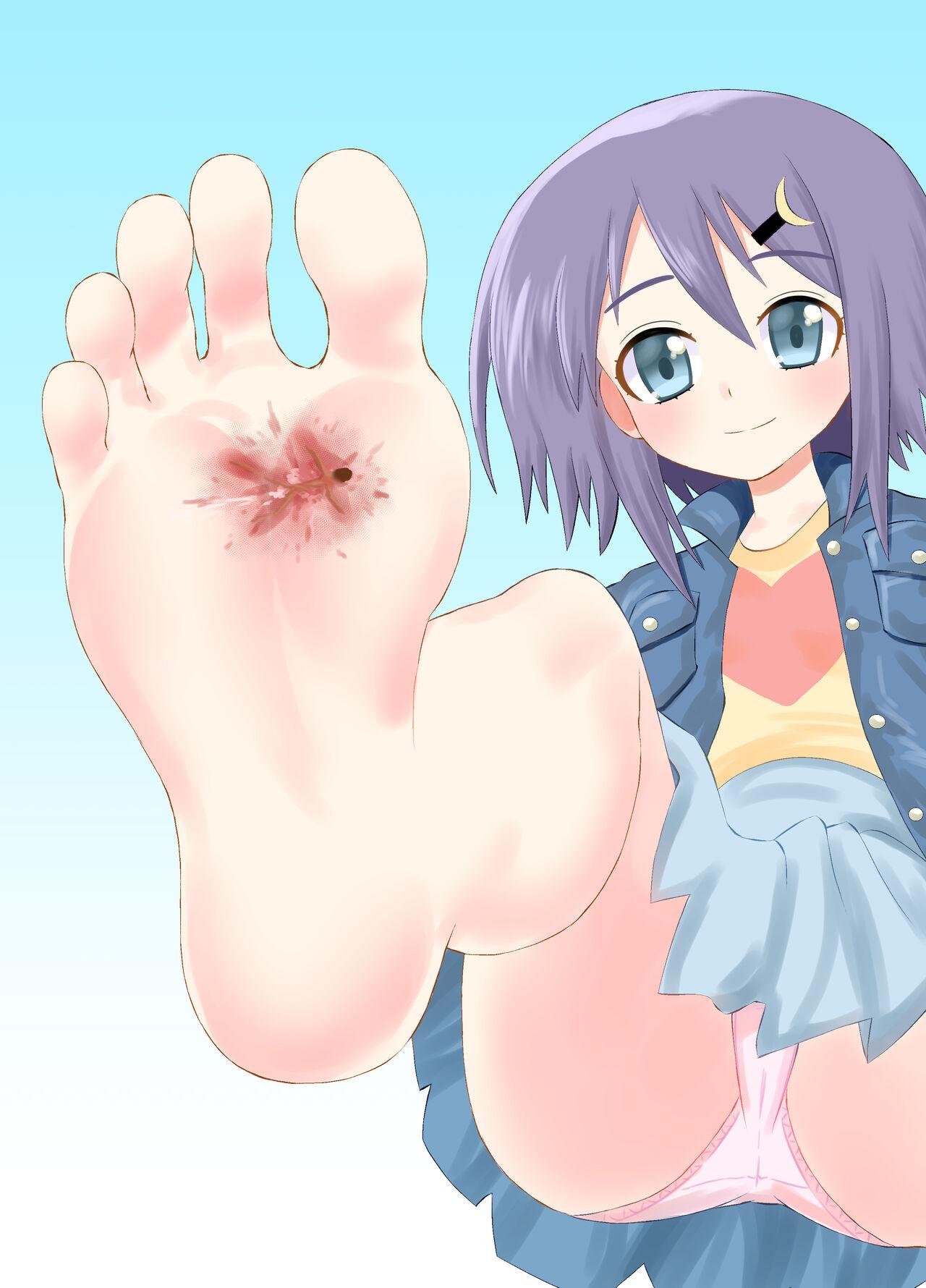 A CG collection of getting smaller and being stepped on by a girl 59