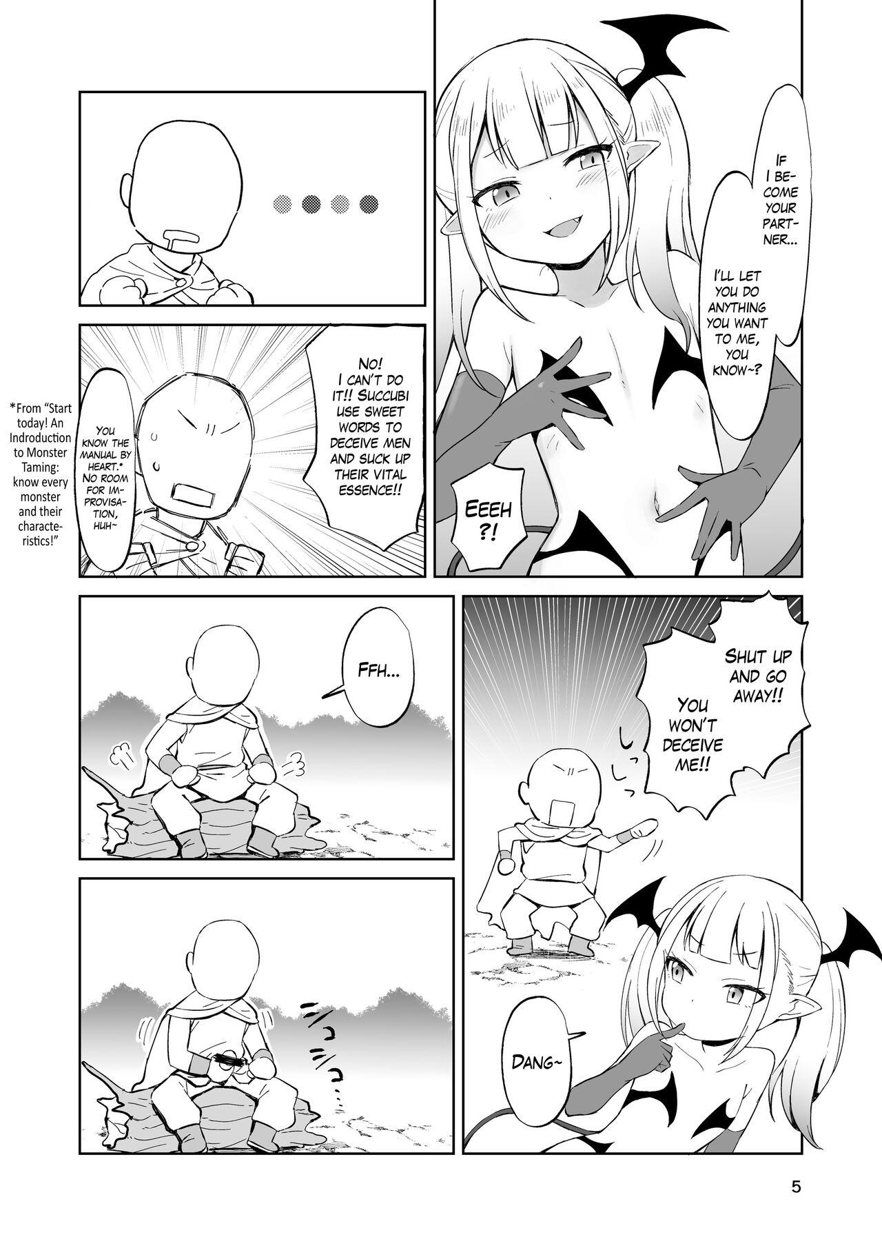 Tiny Tits MSGK Succubus ga Nakama ni Shite Hoshisou ni Kochira o Miteiru - The MSGK succubus is looking at you as if she wants to be your mate. - Original Gaping - Page 5