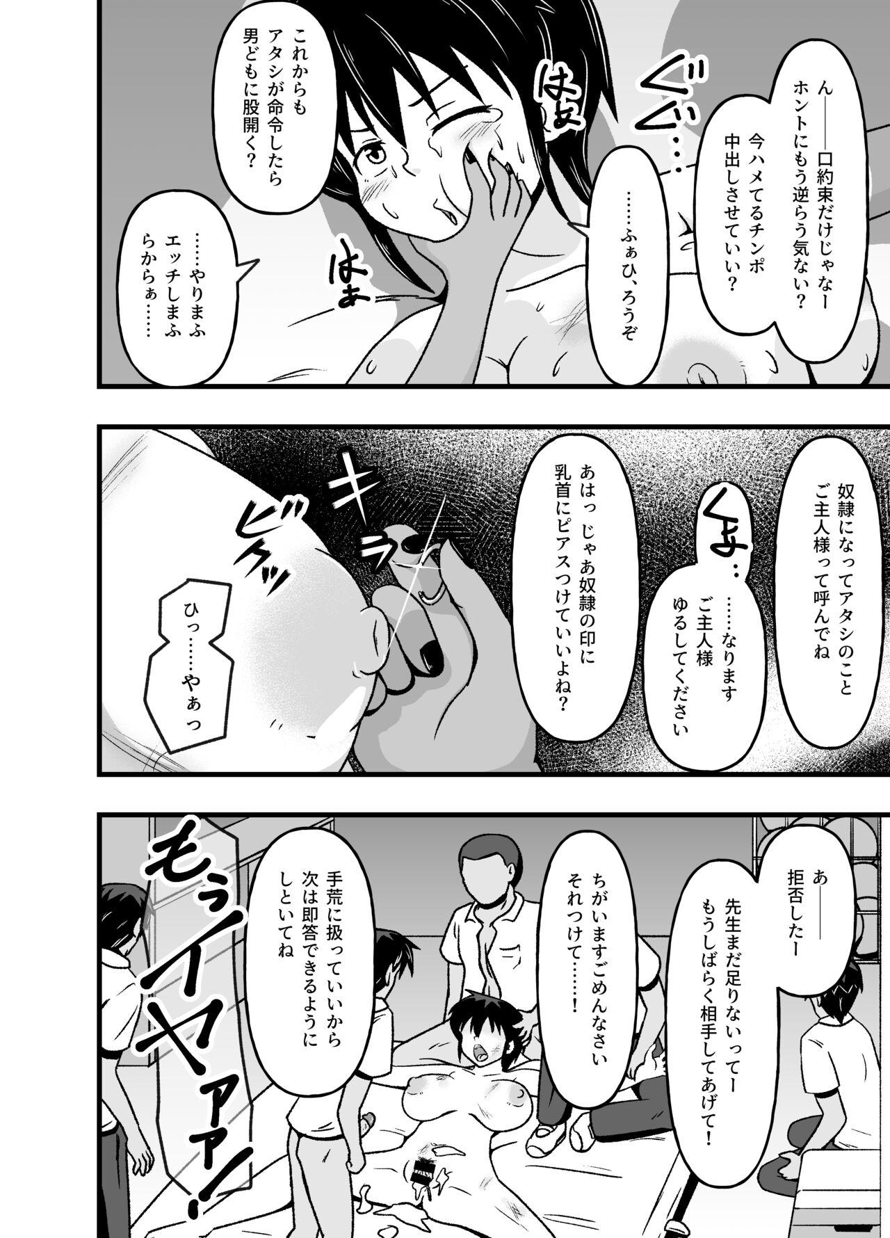 Foot Worship Mesu Nie Gakuen 2 ~ Higyaku Kairaku Ni Mezame Sase Rareta Doemu Jokyōshi Sasaki Mao Gay Clinic - Page 8
