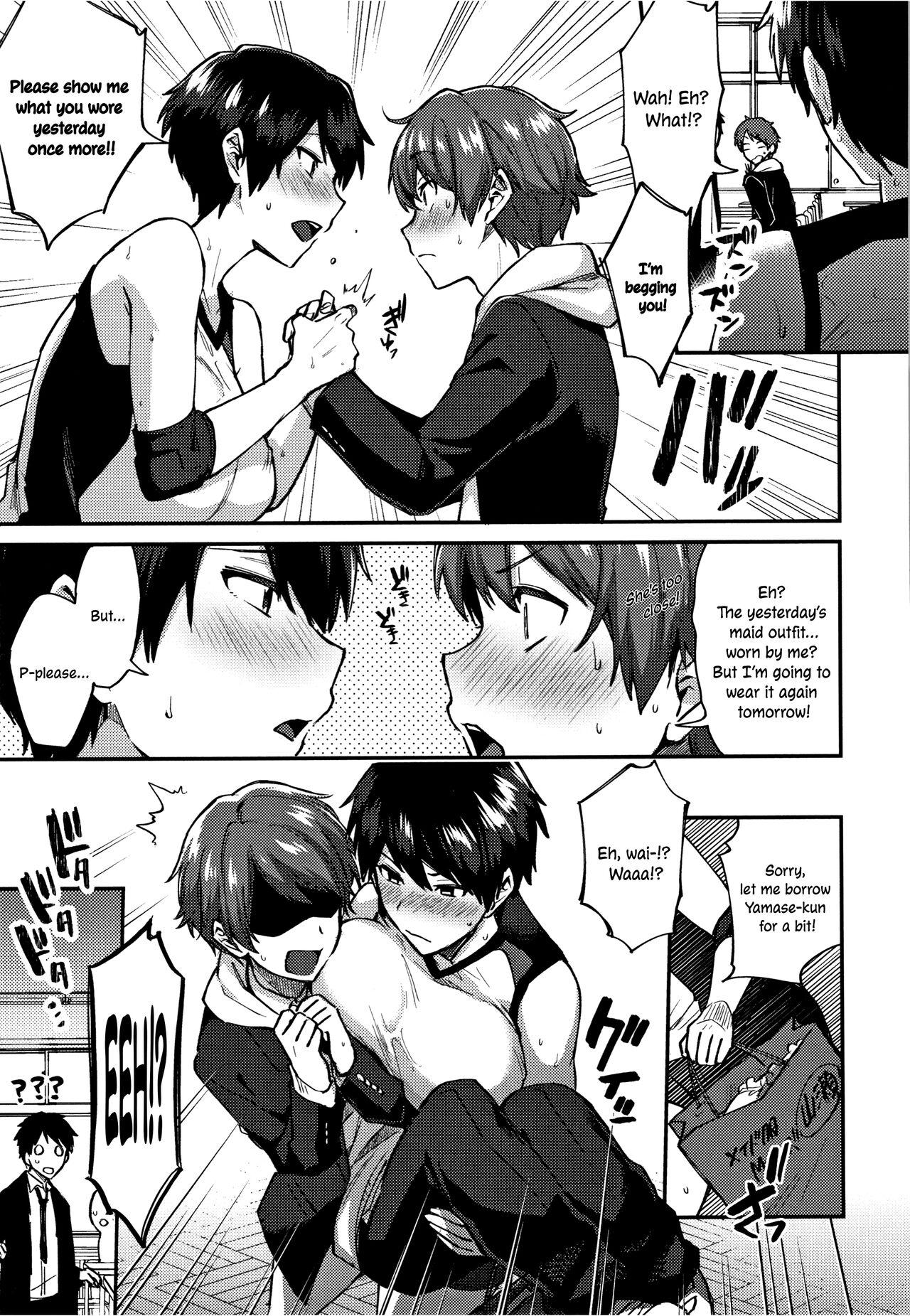 Gaygroup [Ikeshita Maue] Sakuma-san wa Kawaiku Naritai. | Sakuma-san Wants to be Cute. (Choroane Lovers) [English] [ConTL] Sextoy - Page 5