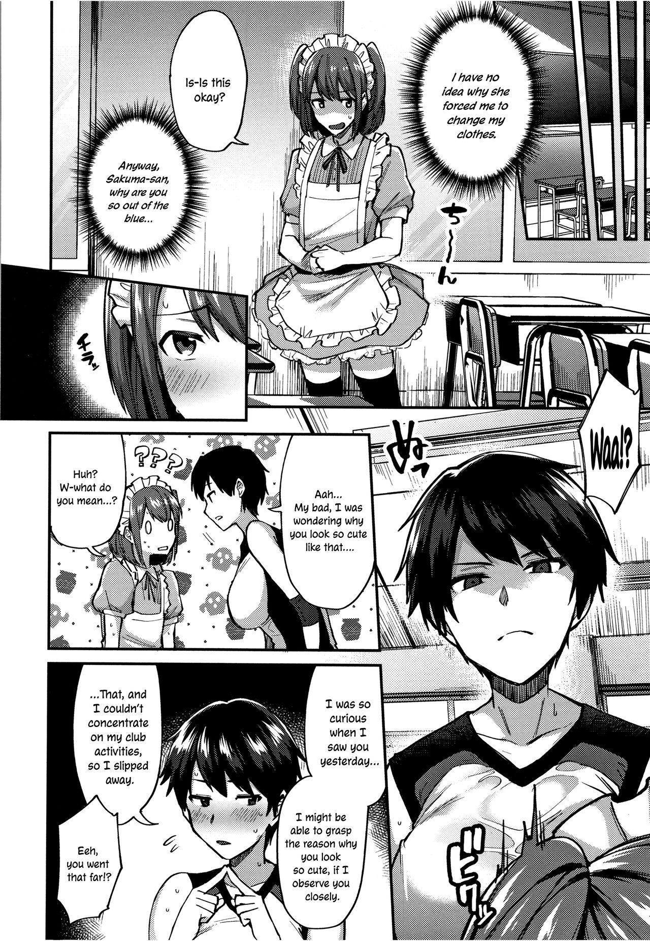 Amateur Asian [Ikeshita Maue] Sakuma-san wa Kawaiku Naritai. | Sakuma-san Wants to be Cute. (Choroane Lovers) [English] [ConTL] Gay Fuck - Page 6