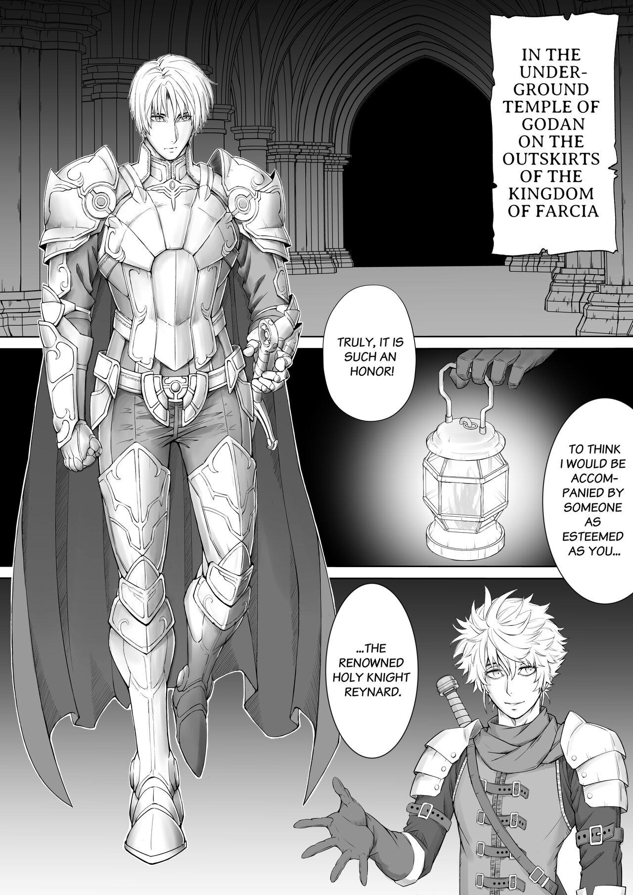 Titten Knight of the Labyrinth - Original Gay Solo - Page 3