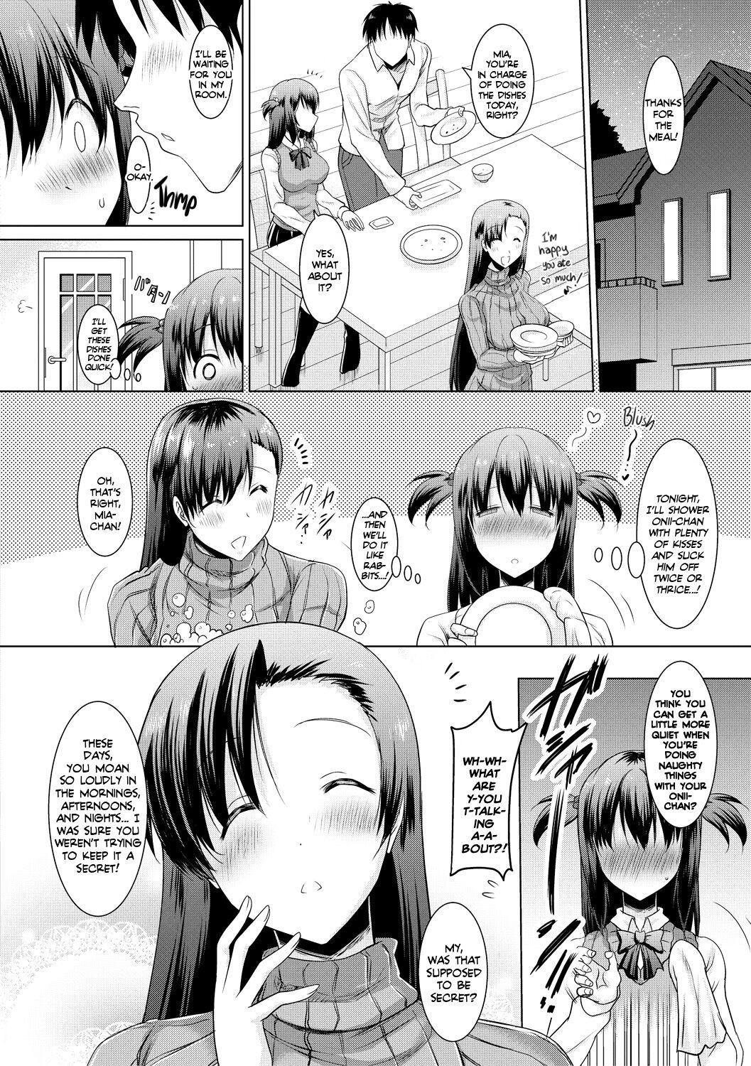 [Pony-R] I Can't Live Without My Little Sister's Tongue Chapter 01-02 + Secret Baby-making Sex with a Big-titted Mother and Daughter! (Kyonyuu Oyako no Shita to Shikyuu ni Renzoku Shasei) [English] [Team Rabu2] [Digital] 43