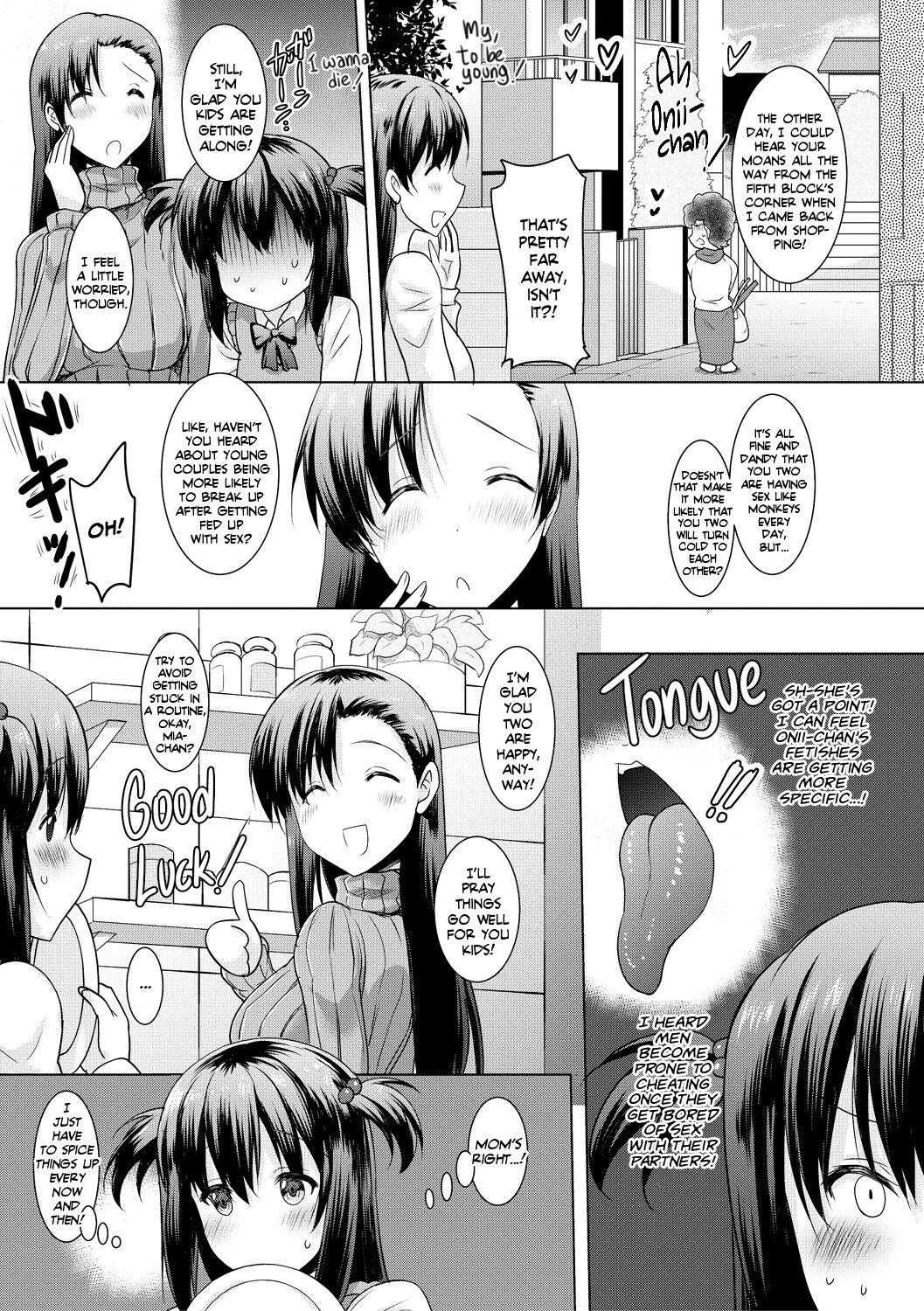 [Pony-R] I Can't Live Without My Little Sister's Tongue Chapter 01-02 + Secret Baby-making Sex with a Big-titted Mother and Daughter! (Kyonyuu Oyako no Shita to Shikyuu ni Renzoku Shasei) [English] [Team Rabu2] [Digital] 45