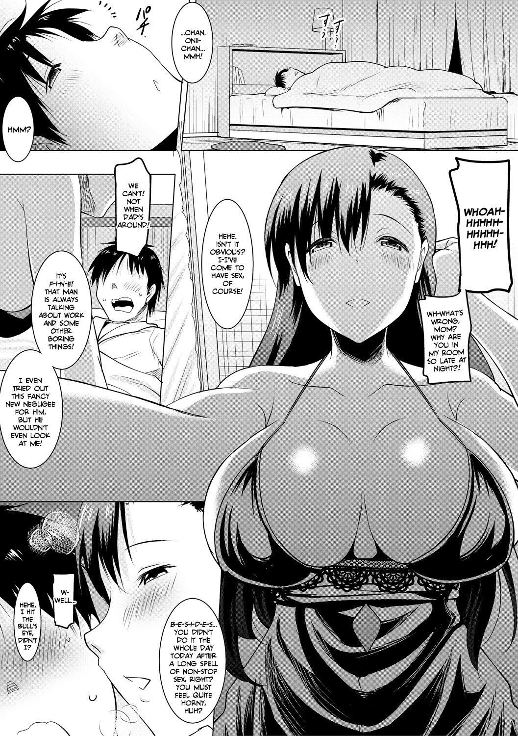 [Pony-R] I Can't Live Without My Little Sister's Tongue Chapter 01-02 + Secret Baby-making Sex with a Big-titted Mother and Daughter! (Kyonyuu Oyako no Shita to Shikyuu ni Renzoku Shasei) [English] [Team Rabu2] [Digital] 75