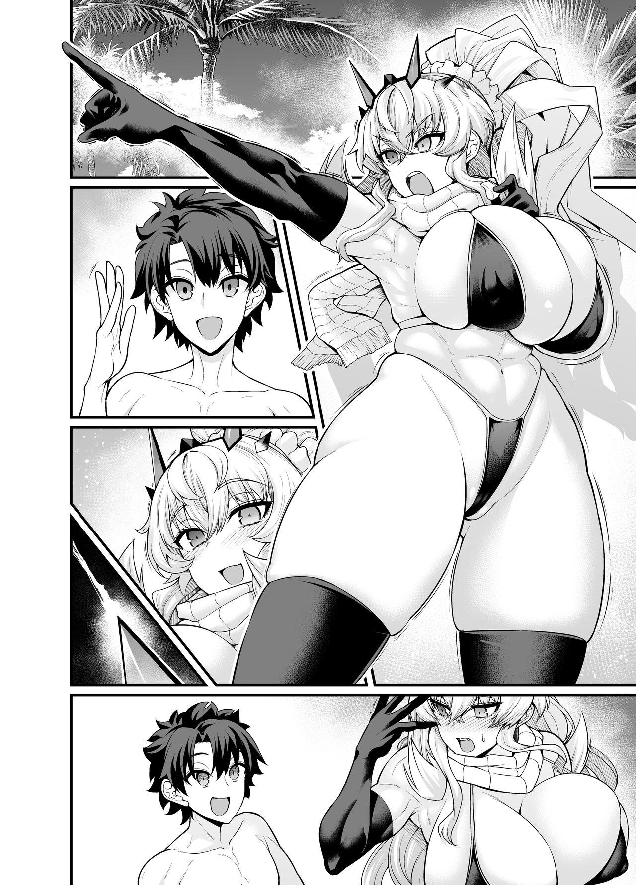 Erotica Mizugi Bā Gesuto , Asutorufo to Nakayoku Naru - Fate grand order Brazil - Page 7