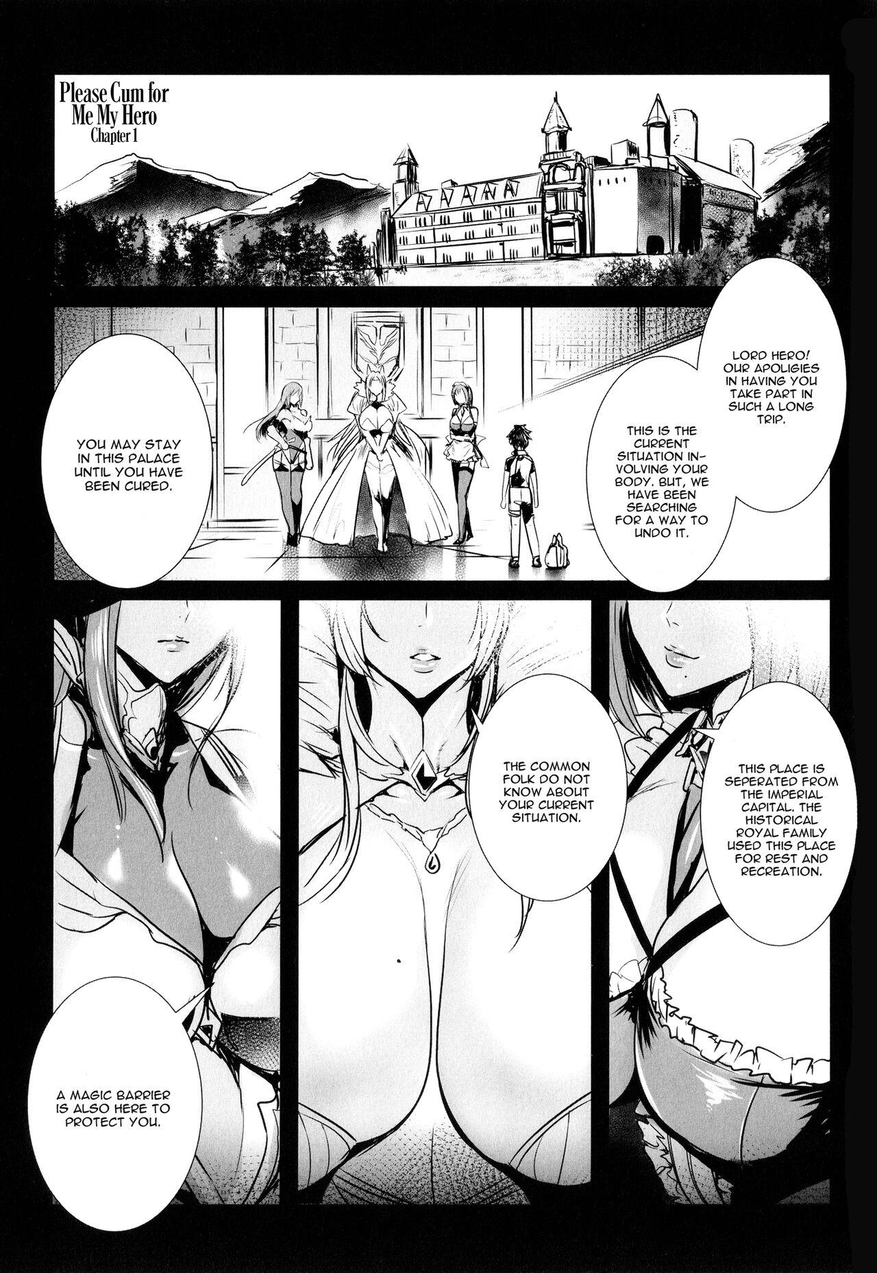 Gay Averagedick Ippai Itte ne, Yuusha-sama | Please Cum for Me My Hero Breasts - Page 7