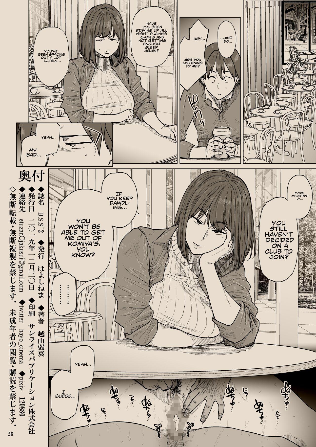 Blows B.S.S.² - My Smart, Beautiful Childhood Friend That I Loved First Became an Assistant of an Upperclassman’s Club and He Did Whatever He Pleased to Her - Original Amateur Cum - Page 25