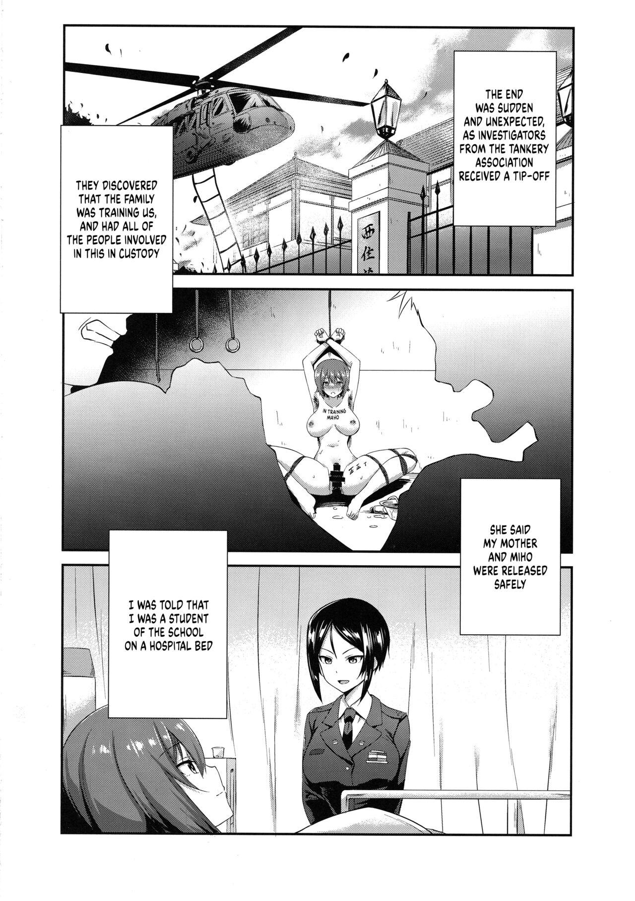 Flexible The Way How a Matriarch is Brought Up - Maho's Case, Top - Girls und panzer Oral Sex - Page 5