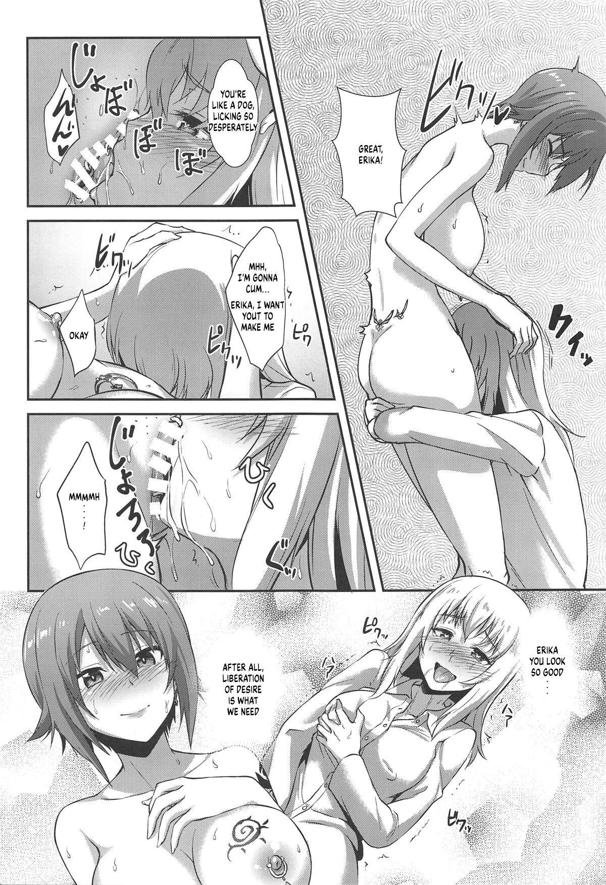 Hindi The Way How a Matriarch is Brought Up - Maho's Case, Bottom - Girls und panzer Porra - Page 11