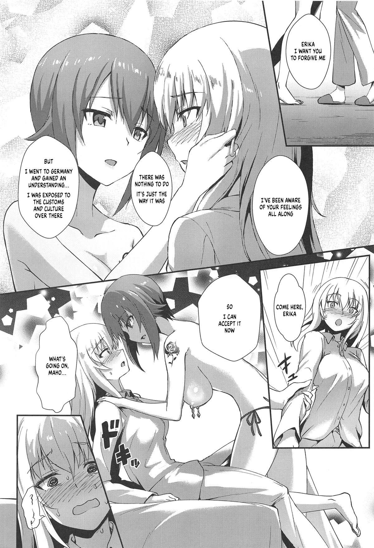 Hardcoresex The Way How a Matriarch is Brought Up - Maho's Case, Bottom - Girls und panzer Sextoys - Page 9