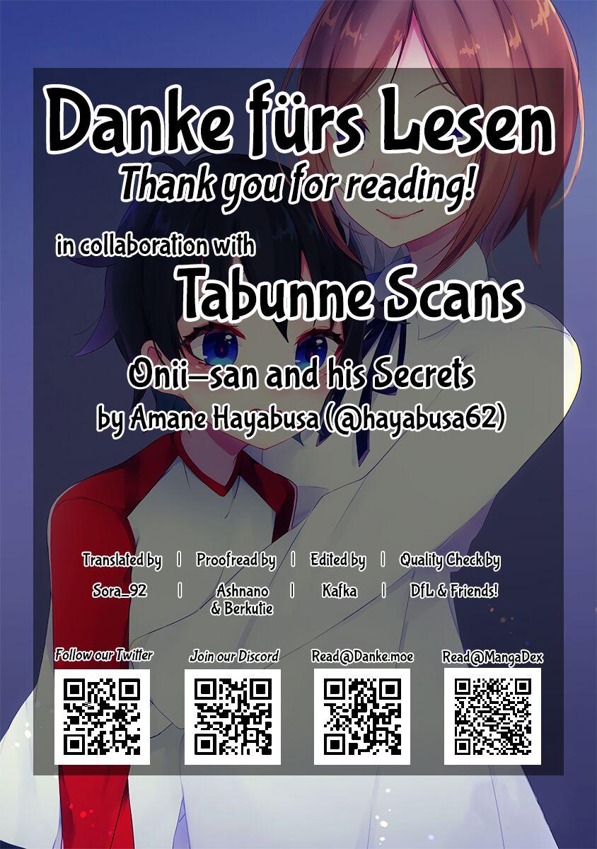 Ejaculations [Kaku Shoujo (Amane Hayabusa)] Onii-san to Himitsu | Onii-san and his Secrets [English] [Tabunne Scans x Danke fürs Lesen] [Digital] - Original Sex Toys - Page 35