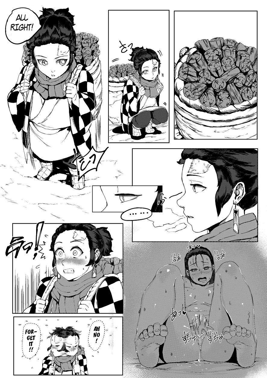 Small Tits [Tobe] Haha to Watashi (jou) | Mother and I (First Part) (Kimetsu no Yaiba) [English] [Uncle Bane] - Kimetsu no yaiba | demon slayer Stepfather - Page 11