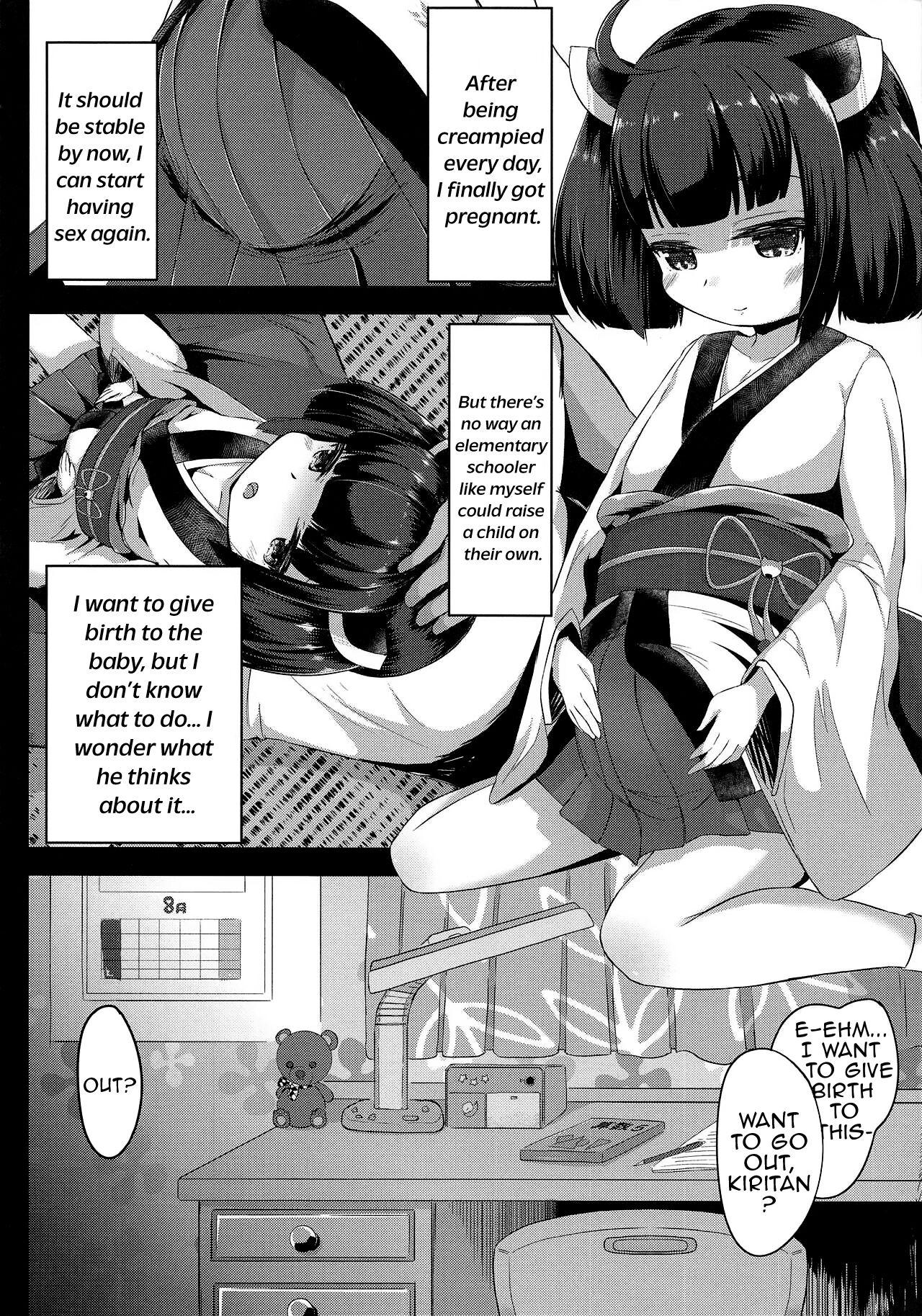 Sexo Anal Kiritan Himitsu no Ninshin Seikatsu | Kiritan's secret pregnant life - Voiceroid Celeb - Page 3