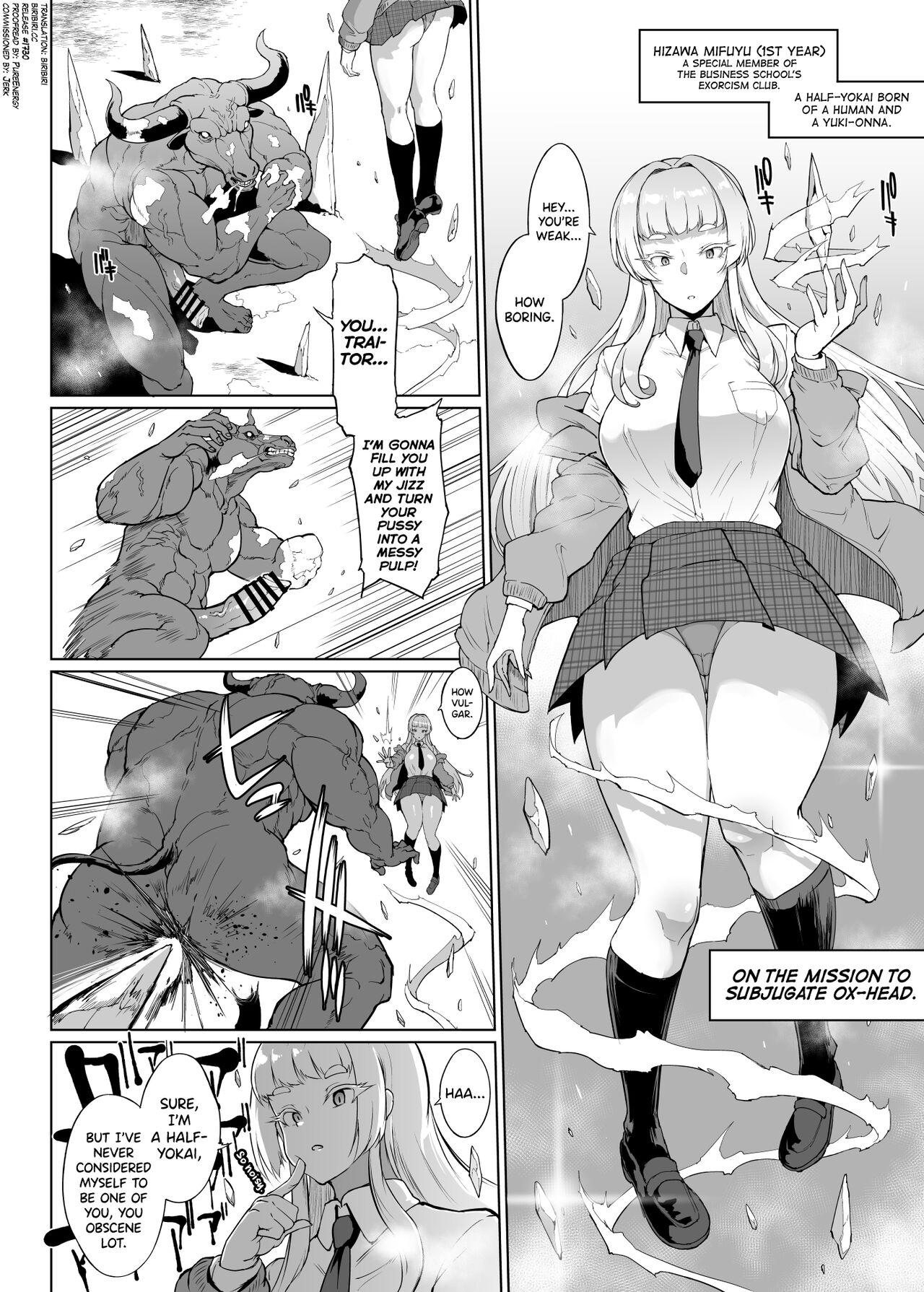 Bound Yukimusume Taima JK & Shinyuu Ryoujoku Manga - Original Mulata - Page 2