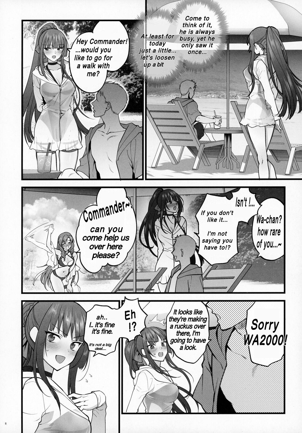 Dominate MIzugi Miseni Kita Dakedashi!! - Girls frontline Romantic - Page 5