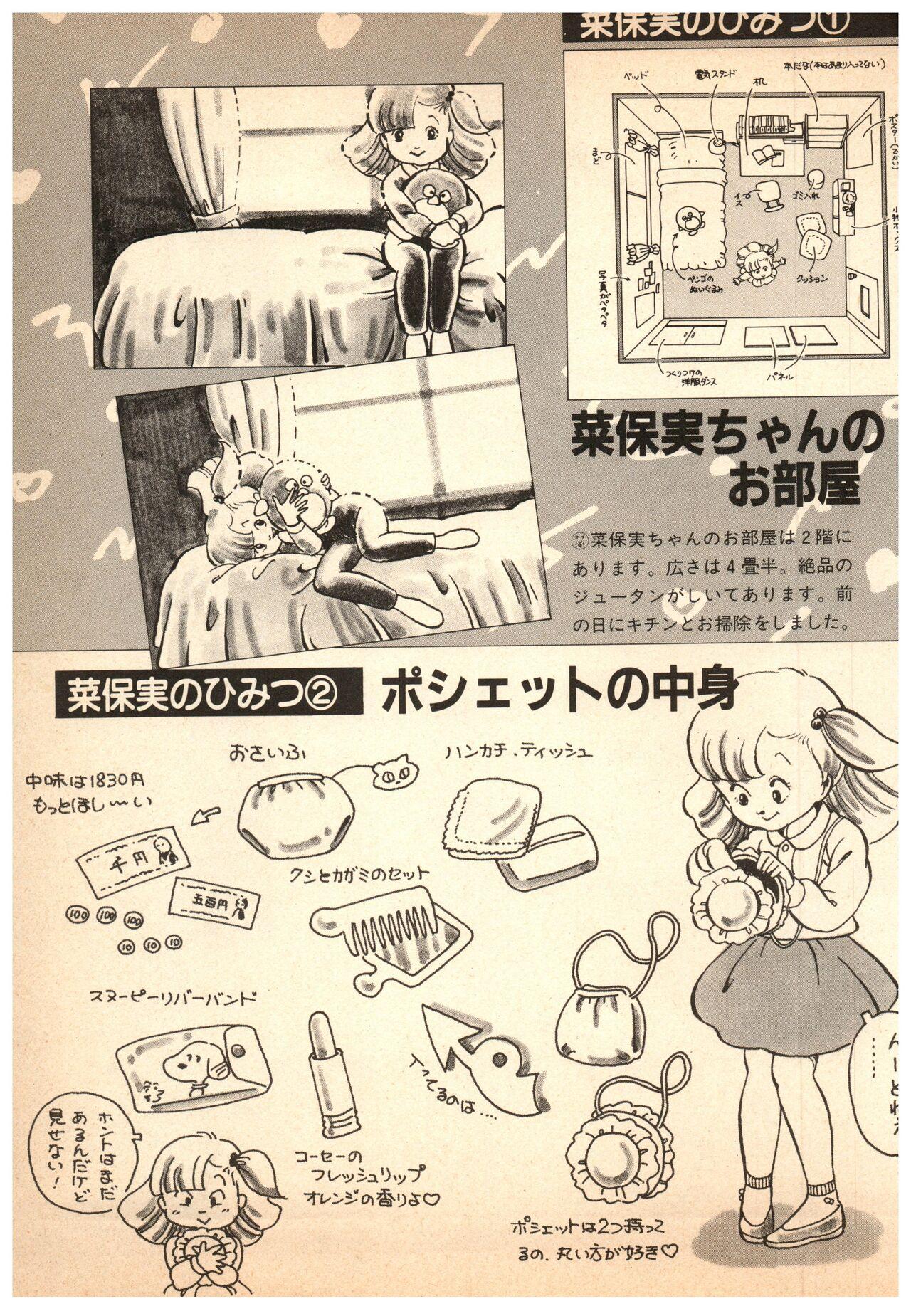 Manga Burikko 1984-05 extra number Peppermint★Gallery 50