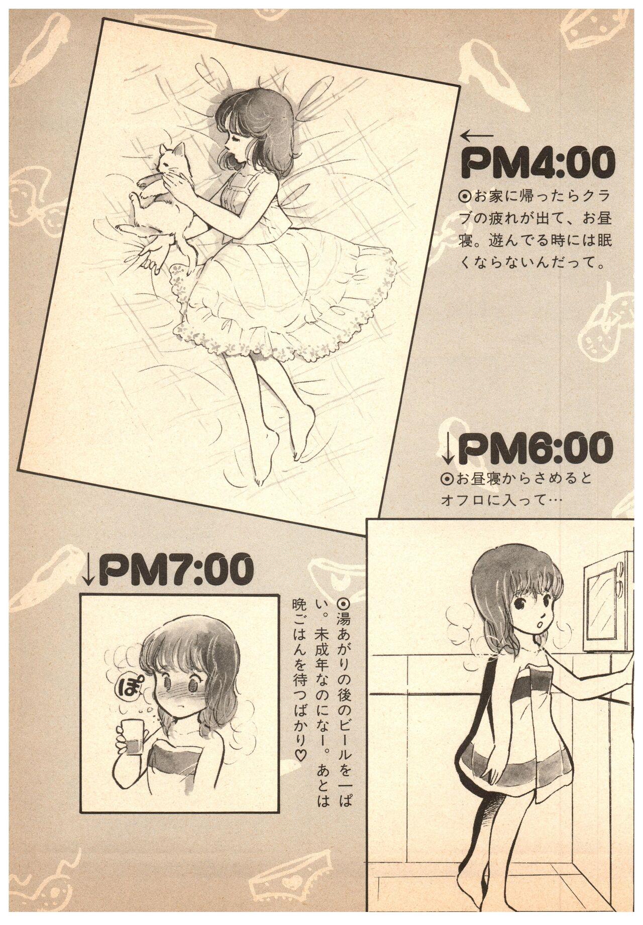 Manga Burikko 1984-05 extra number Peppermint★Gallery 58