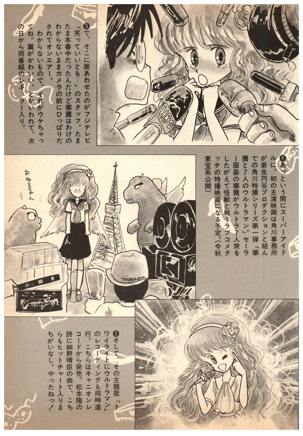 Manga Burikko 1984-05 extra number Peppermint★Gallery 62