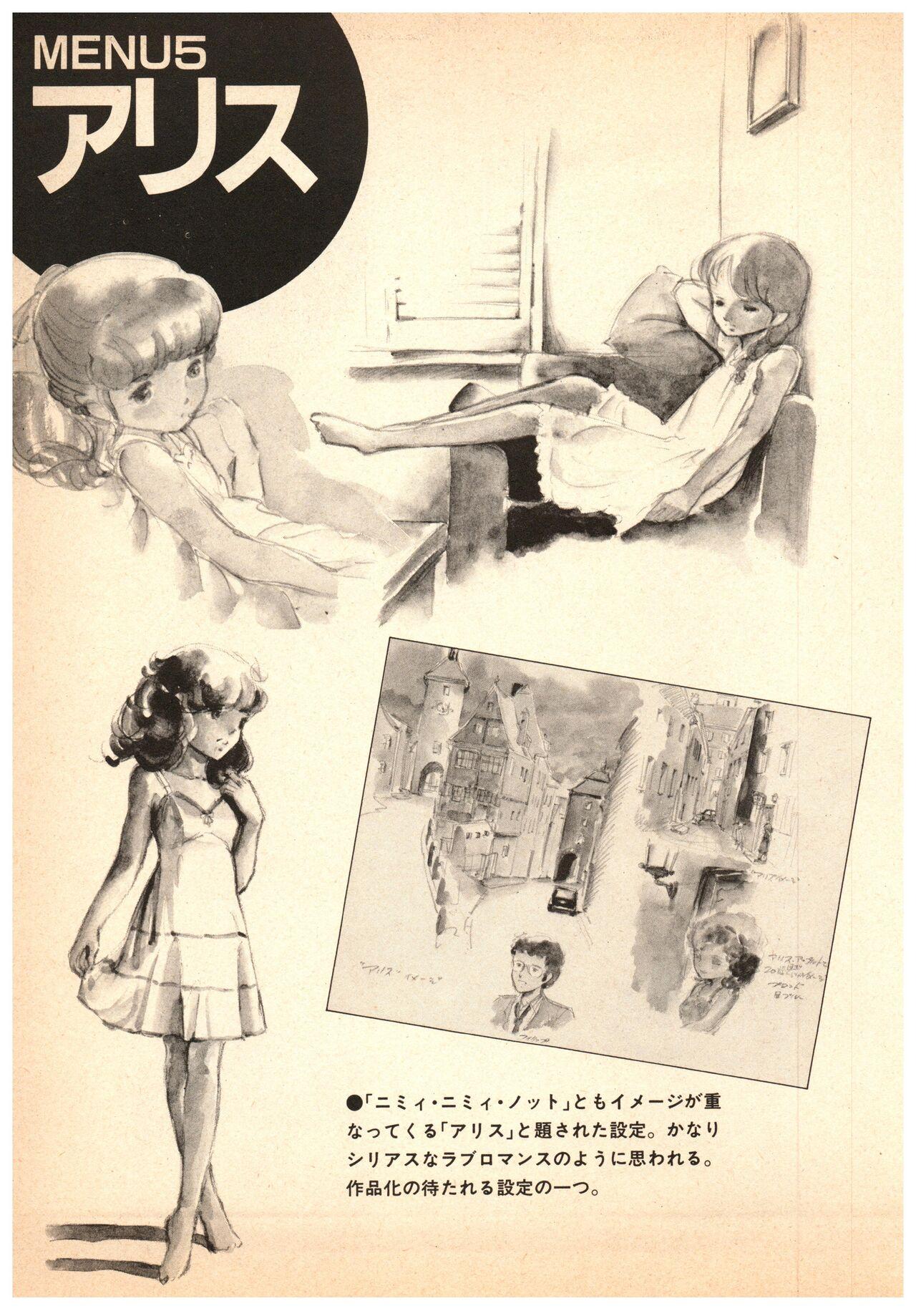Manga Burikko 1984-05 extra number Peppermint★Gallery 98