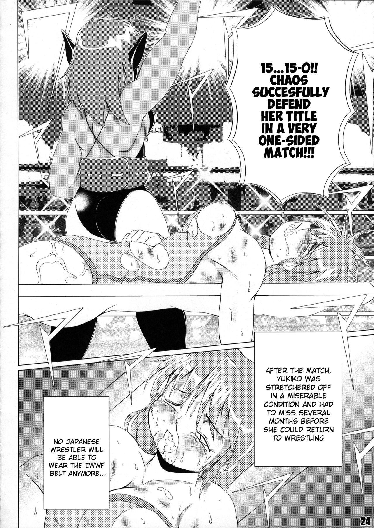 Soapy Massage (COMIC1☆6) [Soket=Pocket (Soket)] Mighty Yukiko vs Dark Star Chaos (FALLIN' ANGELS4 (WRESTLE ANGELS)) - Wrestle angels Girlnextdoor - Page 20