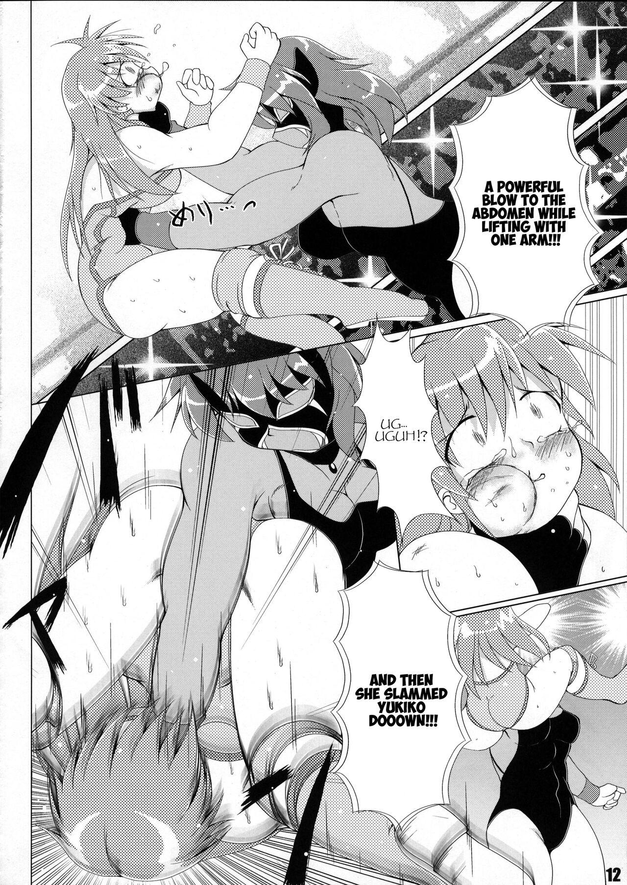 Mother fuck (COMIC1☆6) [Soket=Pocket (Soket)] Mighty Yukiko vs Dark Star Chaos (FALLIN' ANGELS4 (WRESTLE ANGELS)) - Wrestle angels Teenporno - Page 8