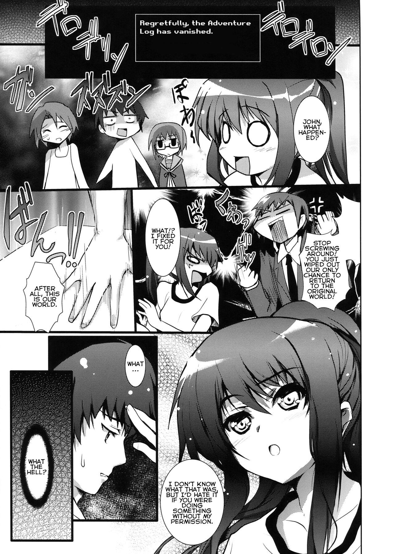 Girl Fucked Hard IN THE LOST WORLD - The melancholy of haruhi suzumiya | suzumiya haruhi no yuuutsu Groping - Page 9