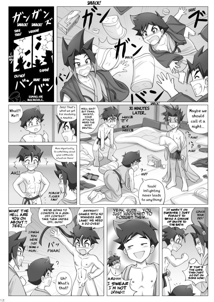 Gay Boysporn Shinkari Onsen Kai no Himitsu - Shinkansen henkei robo shinkalion Bunduda - Page 11