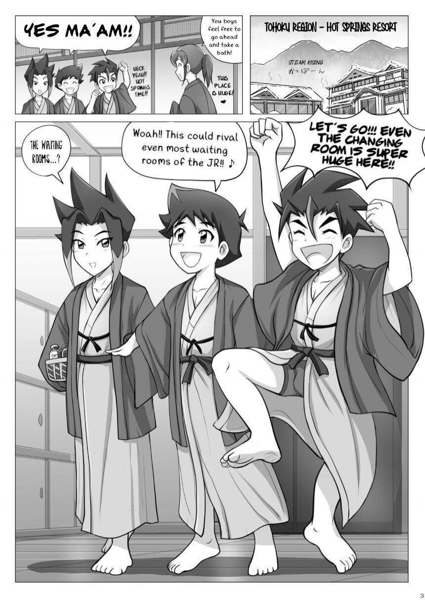 Little Shinkari Onsen Kai no Himitsu - Shinkansen henkei robo shinkalion Funny - Page 2