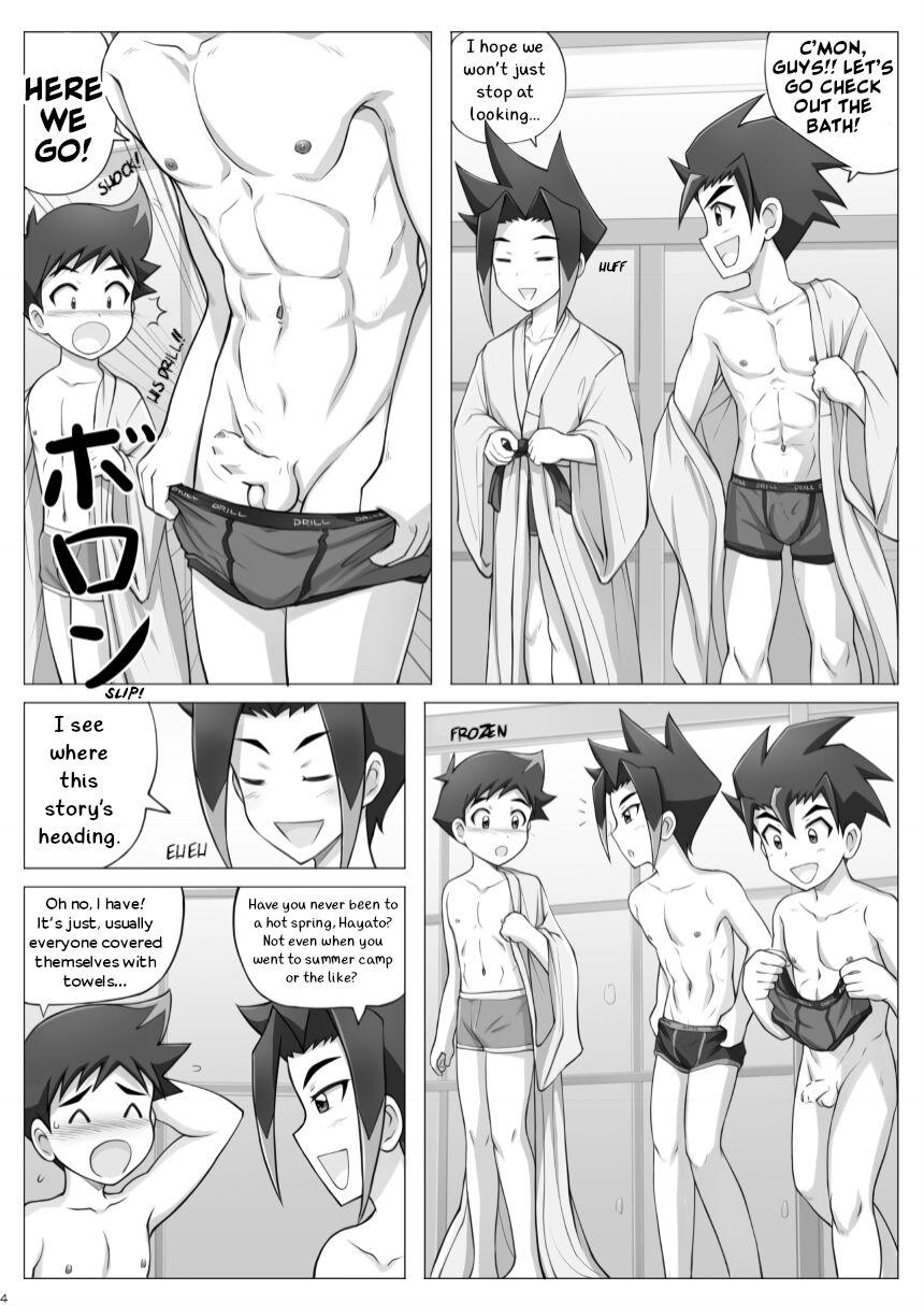 Little Shinkari Onsen Kai no Himitsu - Shinkansen henkei robo shinkalion Funny - Page 3