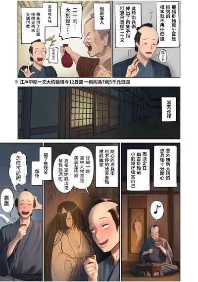 日本昔エロばなし『幽霊の酒盛り』  中文翻譯 2