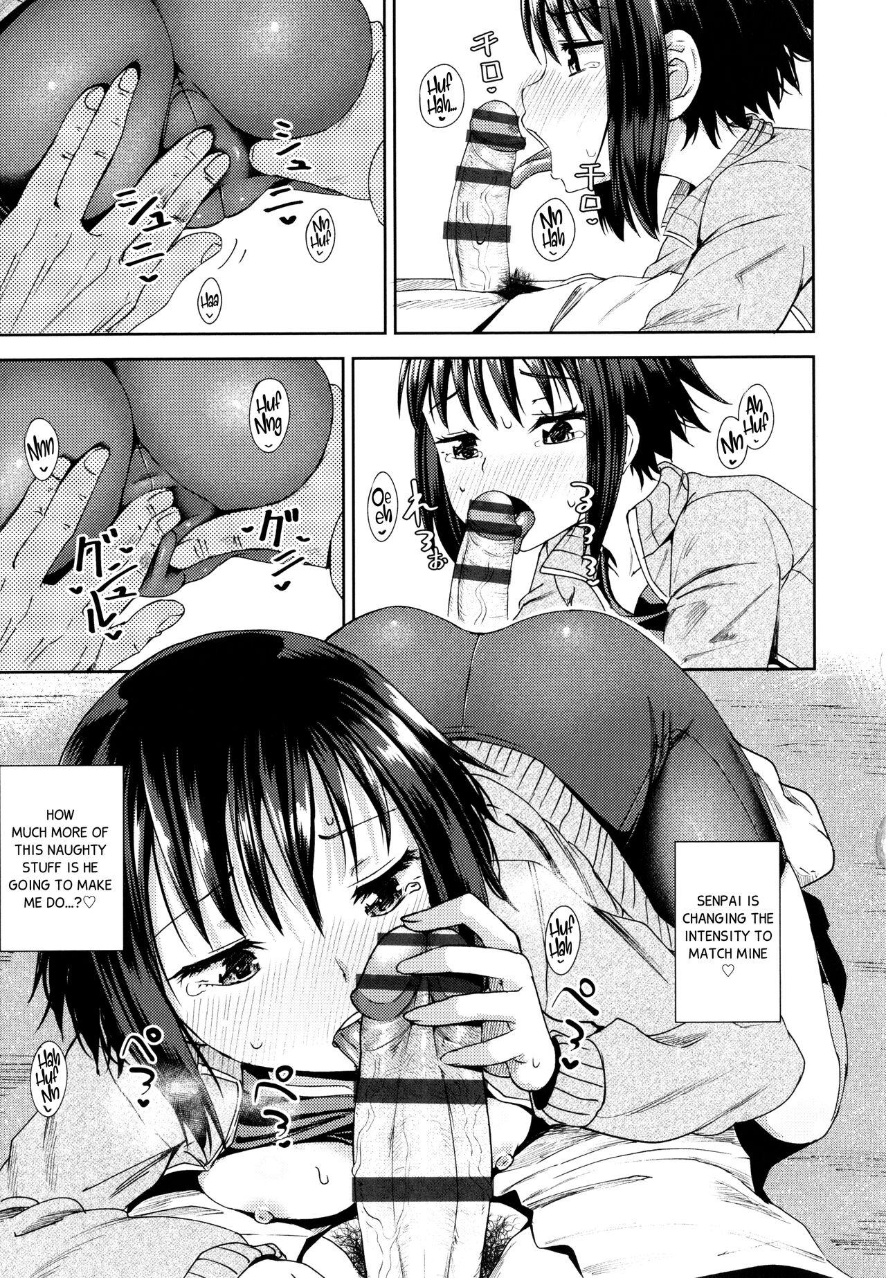 Ddf Porn Kouhai Kanojo to Supatchiri | My Kouhai gf and her Tight-Fitting Spats Nude - Page 9