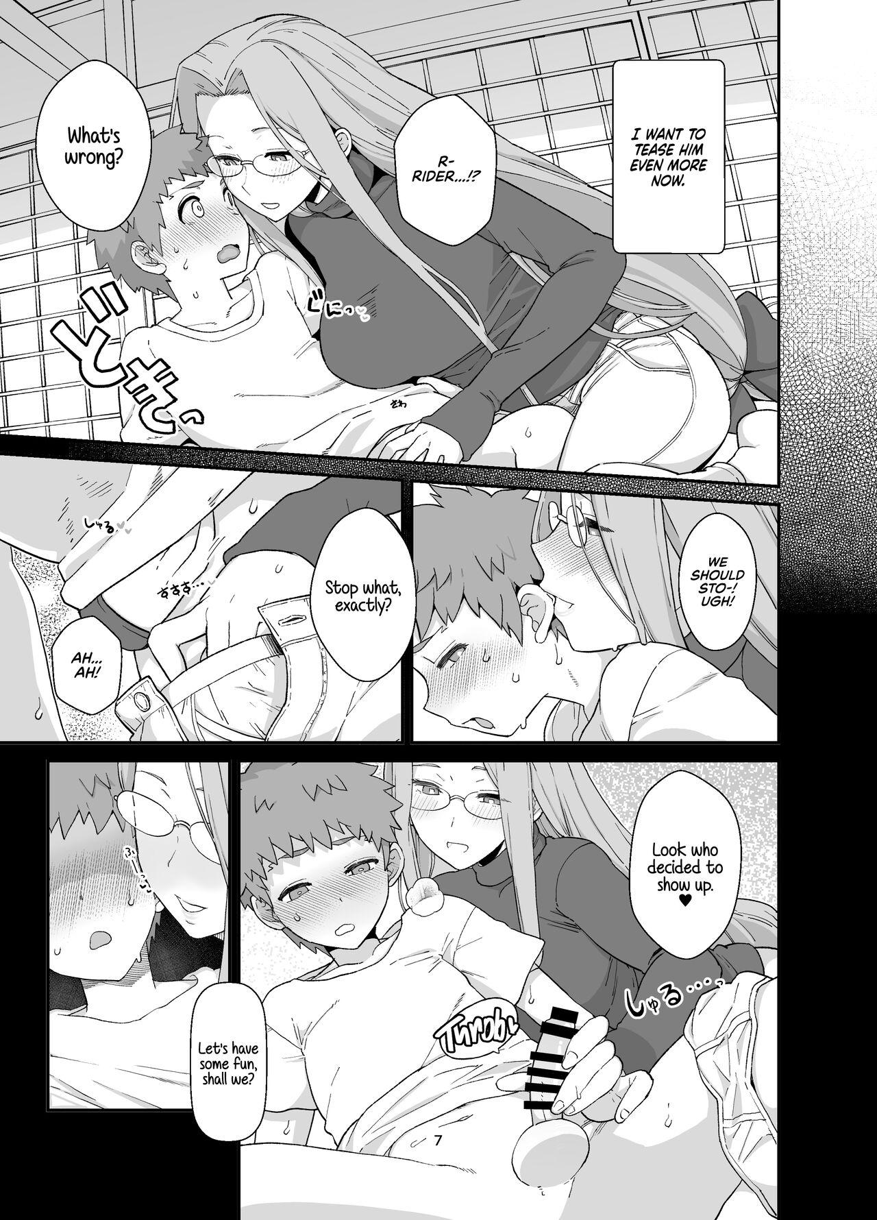 Gay Fuck [Mochinchi (Mo)] Rider-san to Orusuban | Staying Home With Rider-san (Fate/stay night) [English] {RedLantern} [Digital] - Fate stay night Panties - Page 9