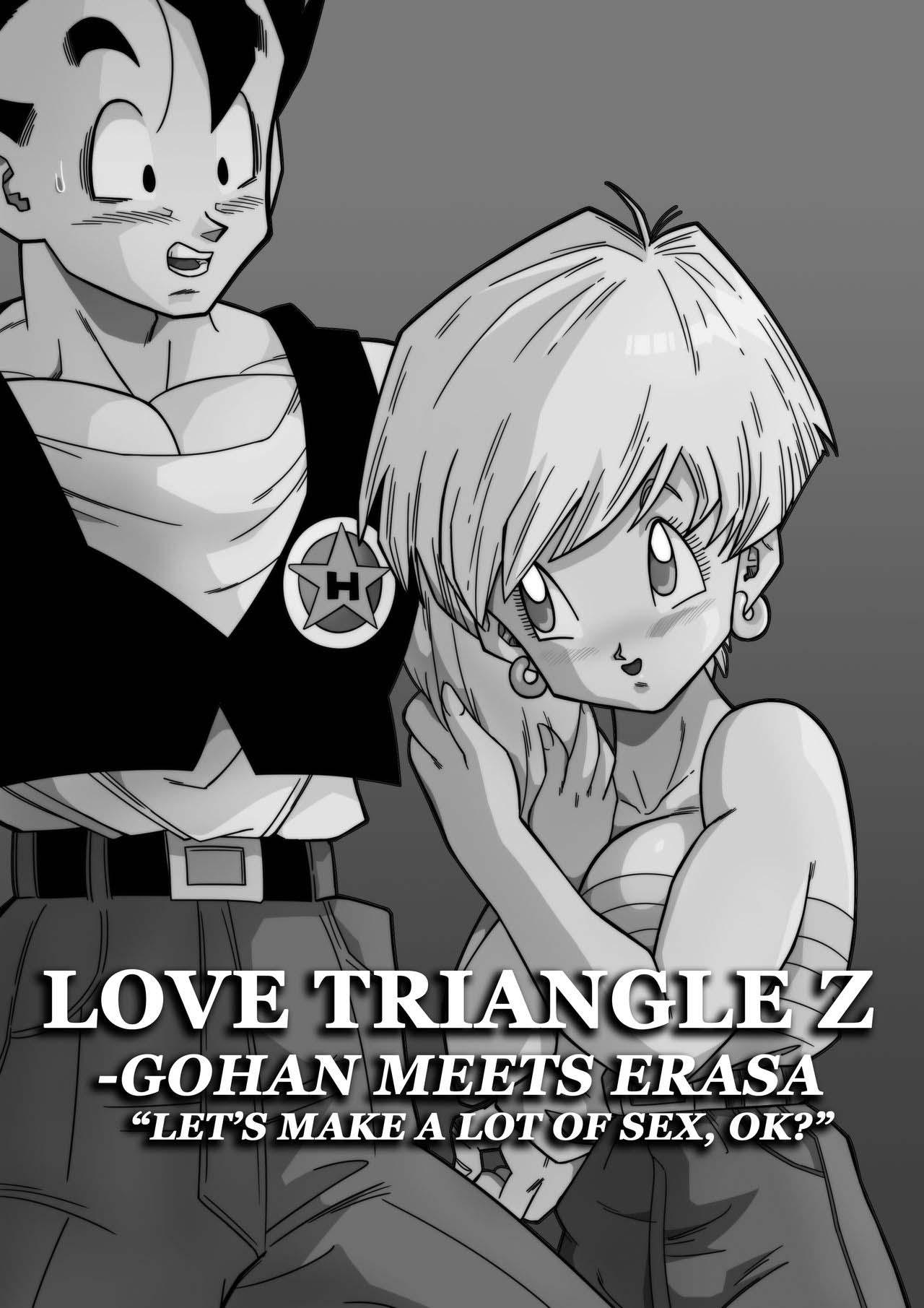 Hoe LOVE TRIANGLE Z - GOHAN MEETS ERASA - Dragon ball z Sexy Whores - Page 2