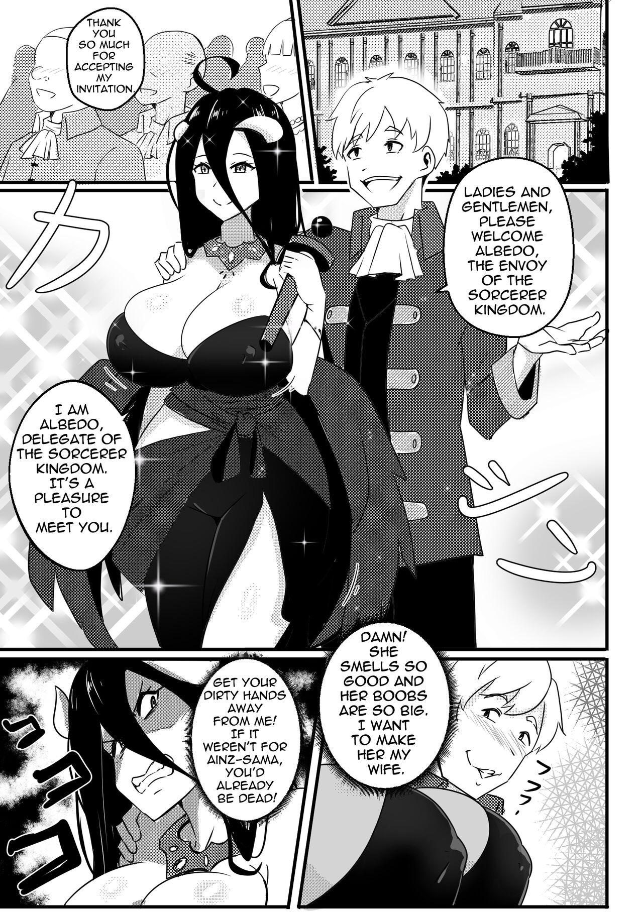 Stepbrother [Merkonig] B-Trayal 40 Albedo (Overlord) Censored [English] - Overlord Blowing - Picture 2