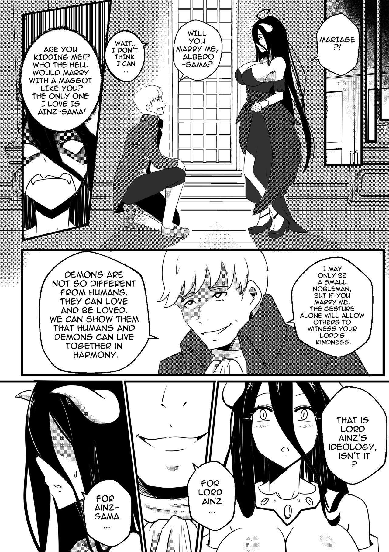 Stepbrother [Merkonig] B-Trayal 40 Albedo (Overlord) Censored [English] - Overlord Blowing - Page 3