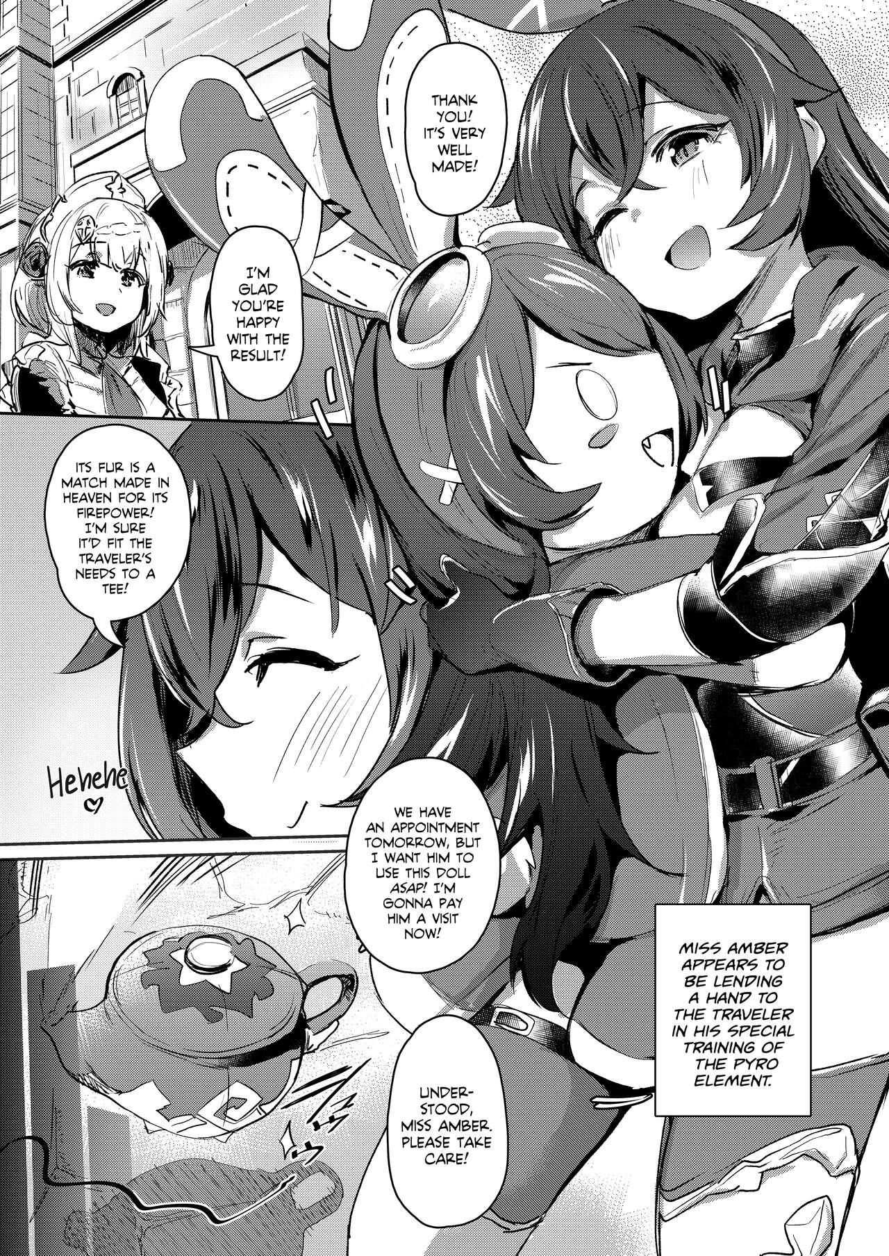 Bunda [Rev3 (Monchan rev3)] Tada no Ningyou ja Nai!? (Genshin Impact) | Baron Bunny is not a... Sex Toy?! [Digital] [English] [Team Rabu2] - Genshin impact Amante - Page 2