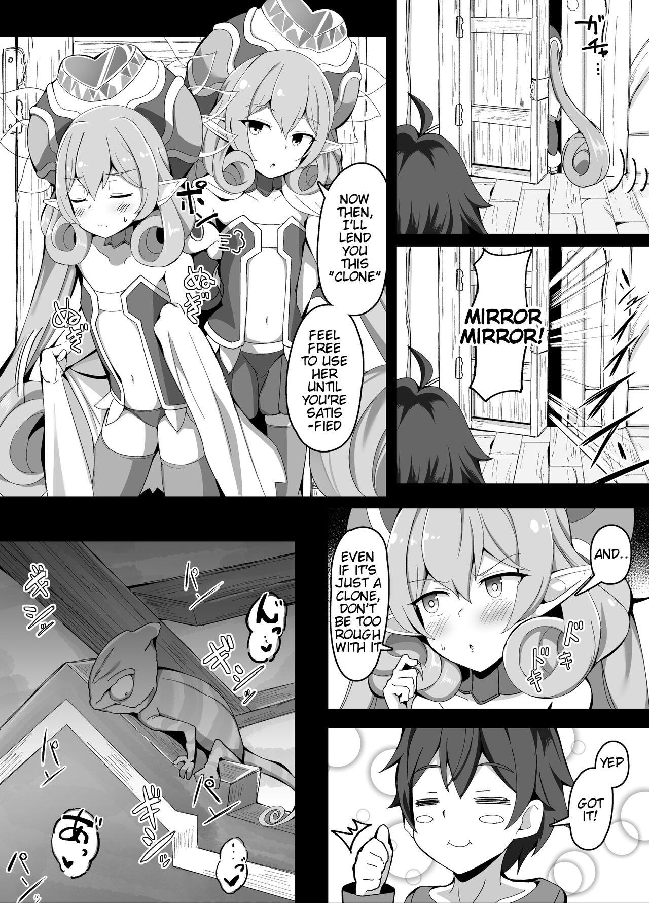 Breasts [Corundum] Neneka-sama Lent Me A ( ? ) Clone (Princess Connect! Re:Dive) [English] [Kyrari] - Princess connect Gay Hairy - Page 2
