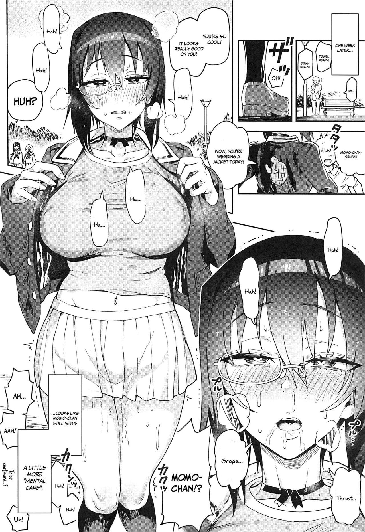 (C99) [Norinko] Momo-chan o Chinpo de Mental Care Suru Hanashi | Giving Momo-chan Some Mental Care With My Cock (Girls und Panzer) [English] {Doujins.com} 24