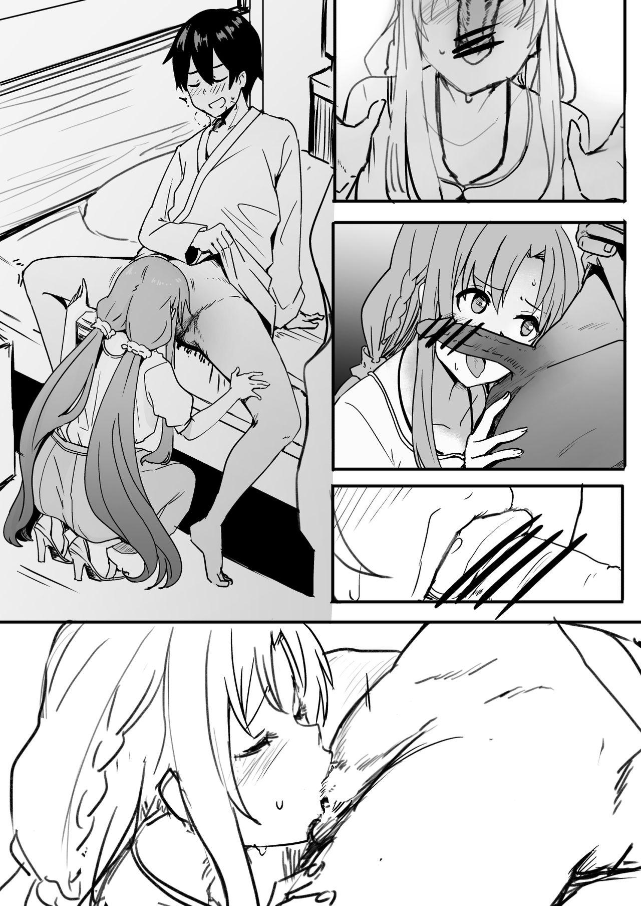Lesbian Sex Asuna-ASN - Sword art online Stepdaughter - Page 3