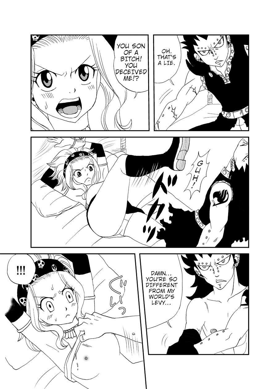 Pawg Moshimo Gajeel ga EdoLevy to Deattara - Fairy tail Porn Amateur - Page 7