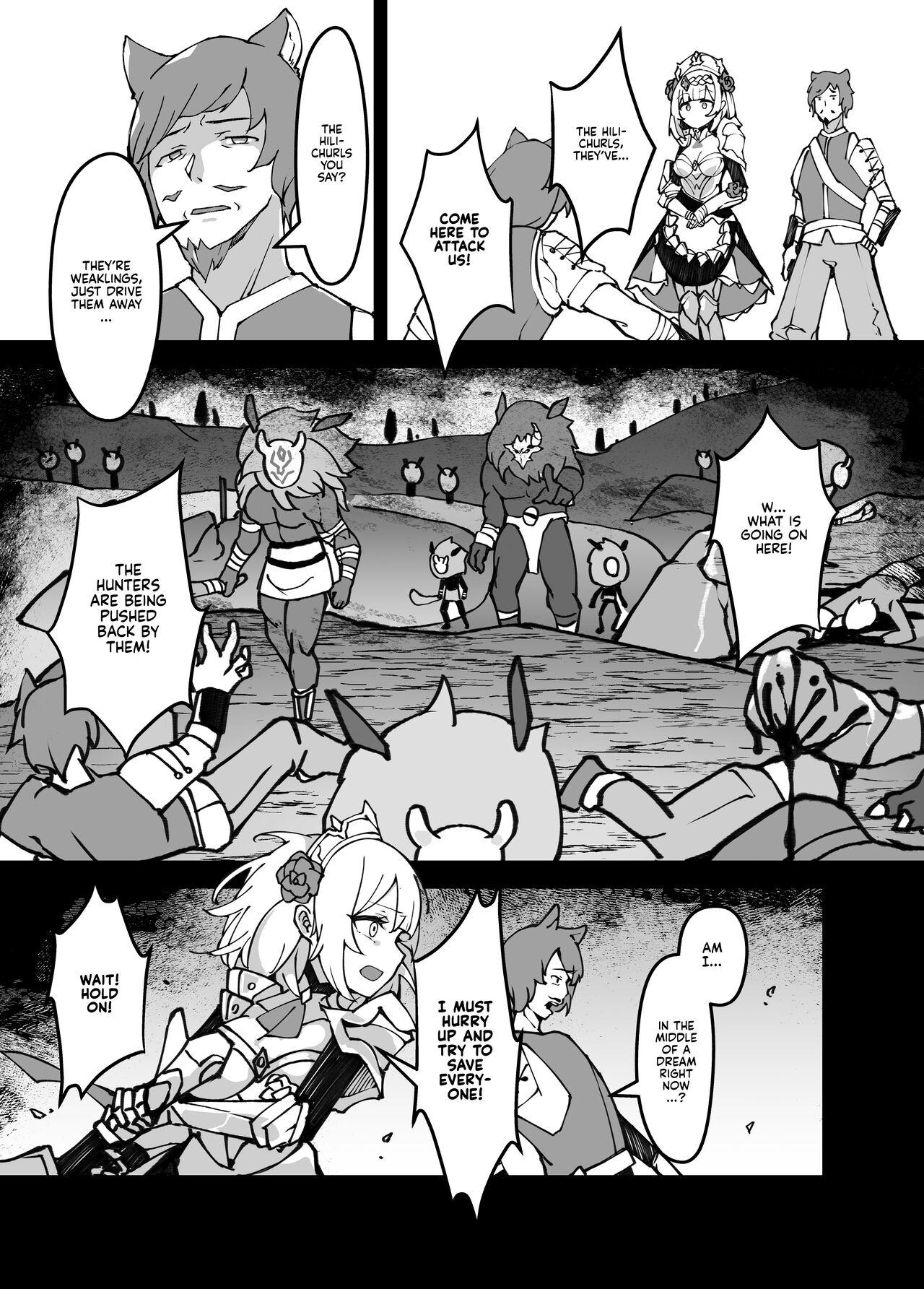 Menage [Karouke (Karou)] The Attack of the Hilichurls II ~The Invasion's Prelude~ Noelle,Chivalric Blossom that withered~ (Genshin Impact) [English] [Kyuume] [Digital] - Genshin impact Free Blow Job - Page 10
