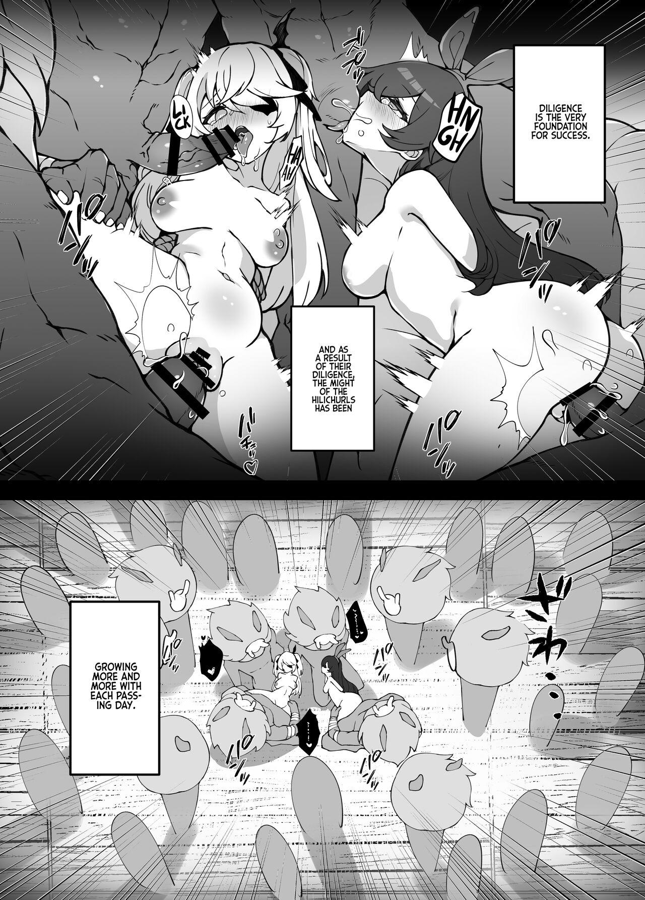 Menage [Karouke (Karou)] The Attack of the Hilichurls II ~The Invasion's Prelude~ Noelle,Chivalric Blossom that withered~ (Genshin Impact) [English] [Kyuume] [Digital] - Genshin impact Free Blow Job - Page 5